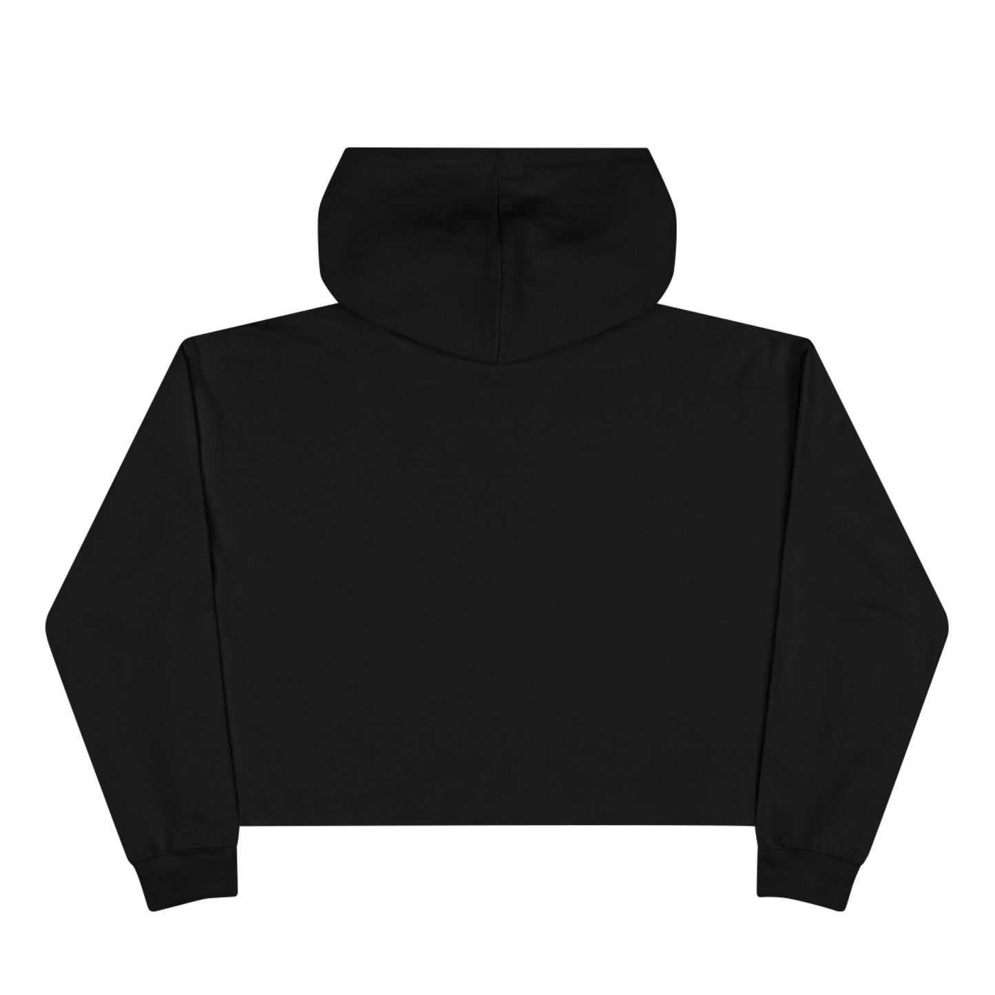 Chakra Alignment Crop Hoodie - Spiritual Gift for Yoga Lovers, Meditation, Affirmation Apparel, Cozy Layer for Self-Care