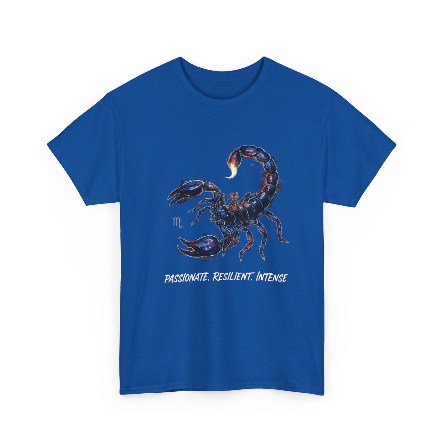 Scorpio Zodiac Tee - Passionate, Resilient, Intense, Astrology Gift, Unisex Shirt, Horoscope Outfit, Birthday Present