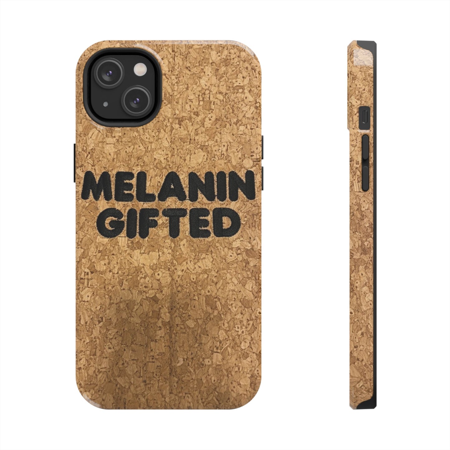 Melanin Gifted Tough Phone Cases, Black Culture Gift, Eco-Friendly Phone Case, Gift for Him, Gift for Her
