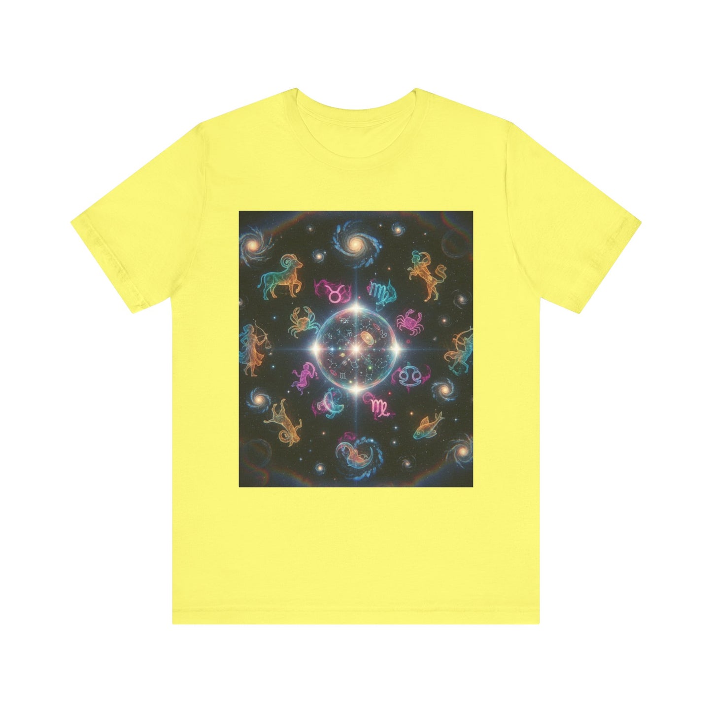 Unisex Zodiac Sign Short Sleeve Tee