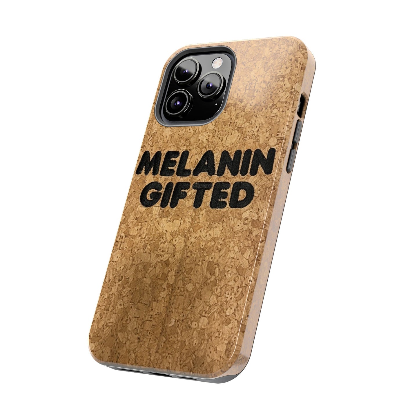 Melanin Gifted Tough Phone Cases, Black Culture Gift, Eco-Friendly Phone Case, Gift for Him, Gift for Her