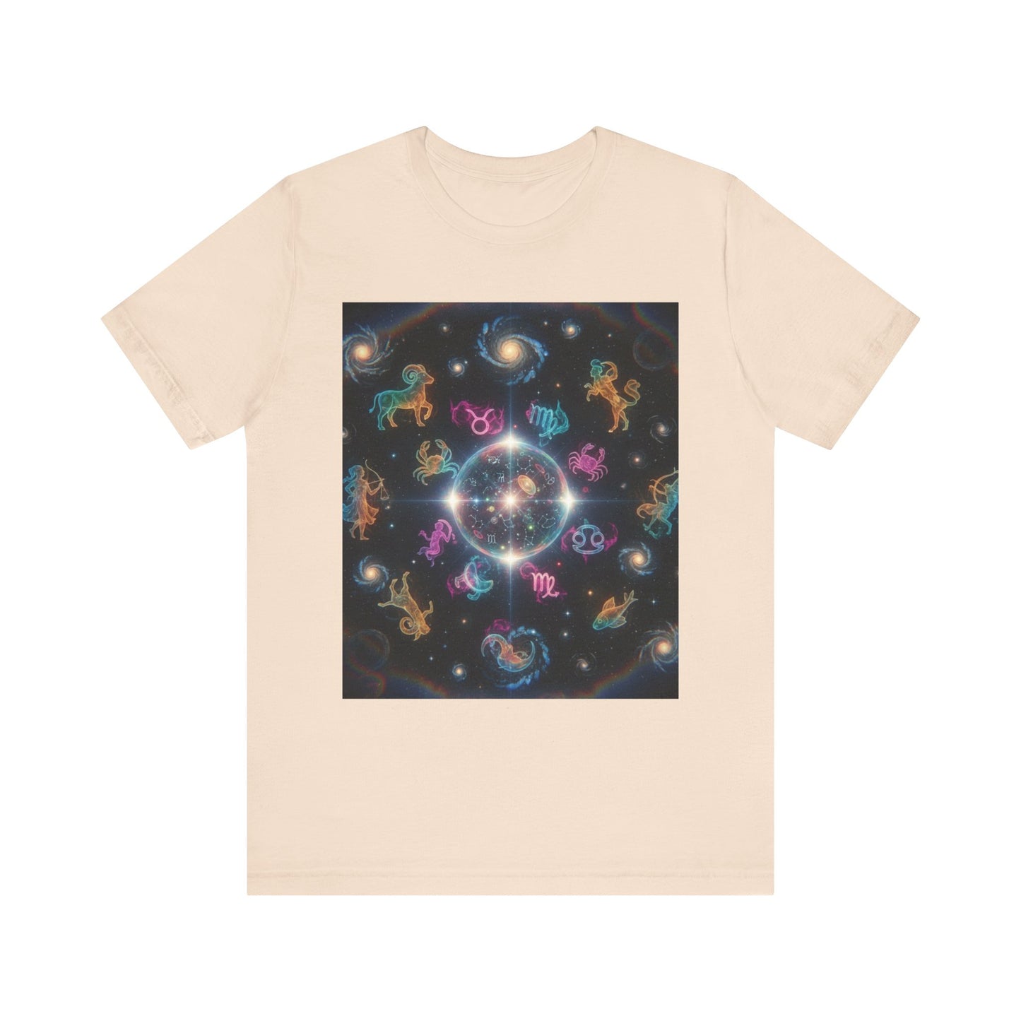 Unisex Zodiac Sign Short Sleeve Tee