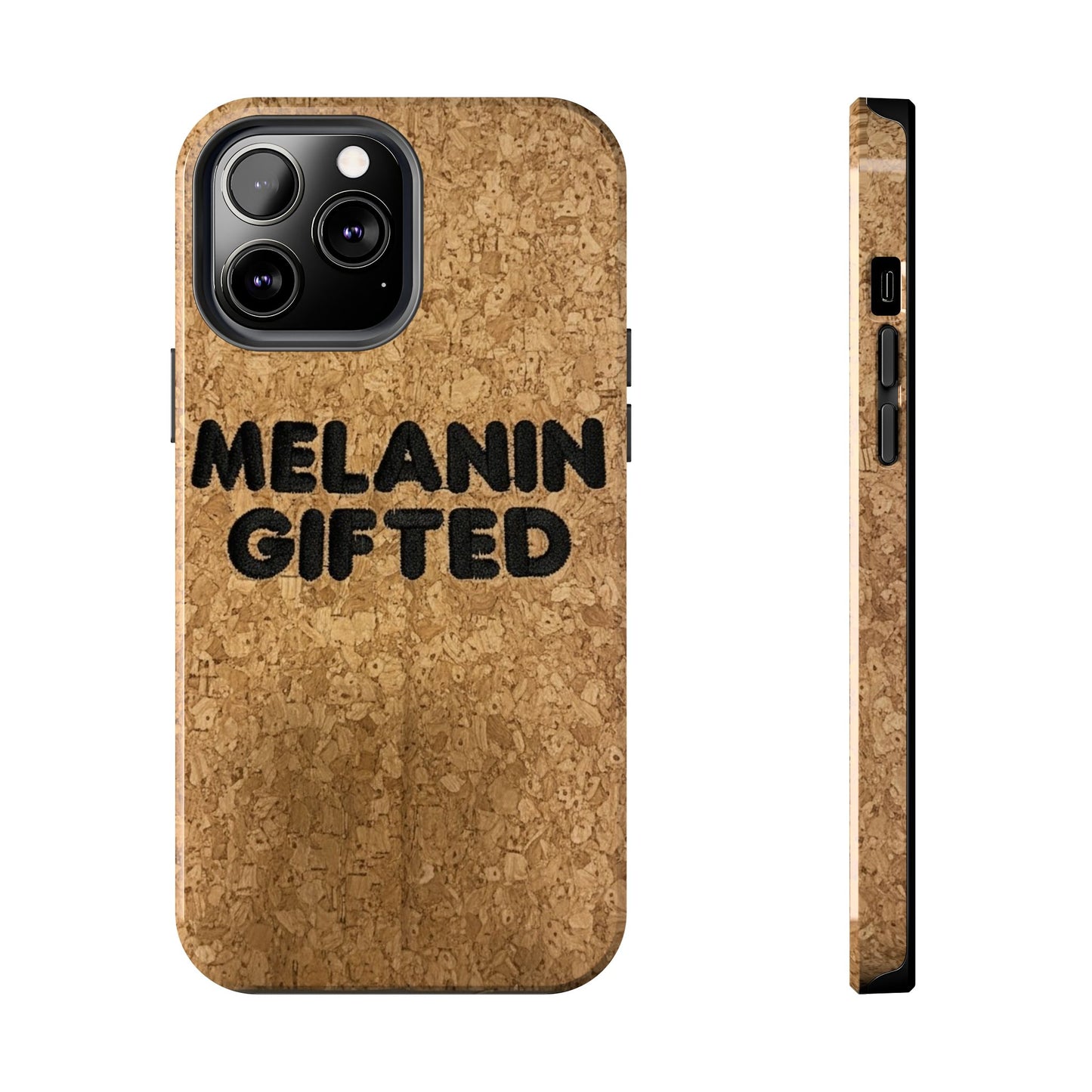 Melanin Gifted Tough Phone Cases, Black Culture Gift, Eco-Friendly Phone Case, Gift for Him, Gift for Her