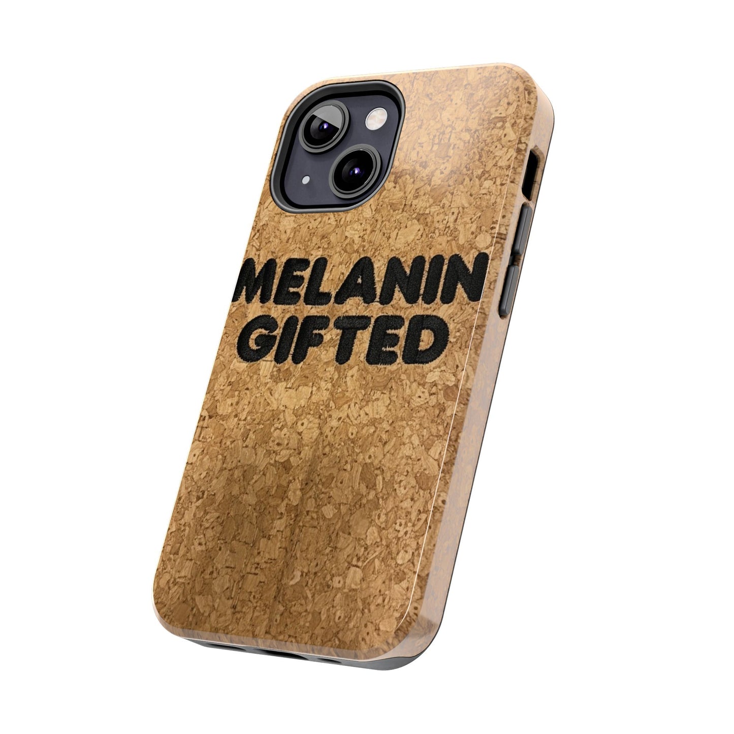 Melanin Gifted Tough Phone Cases, Black Culture Gift, Eco-Friendly Phone Case, Gift for Him, Gift for Her