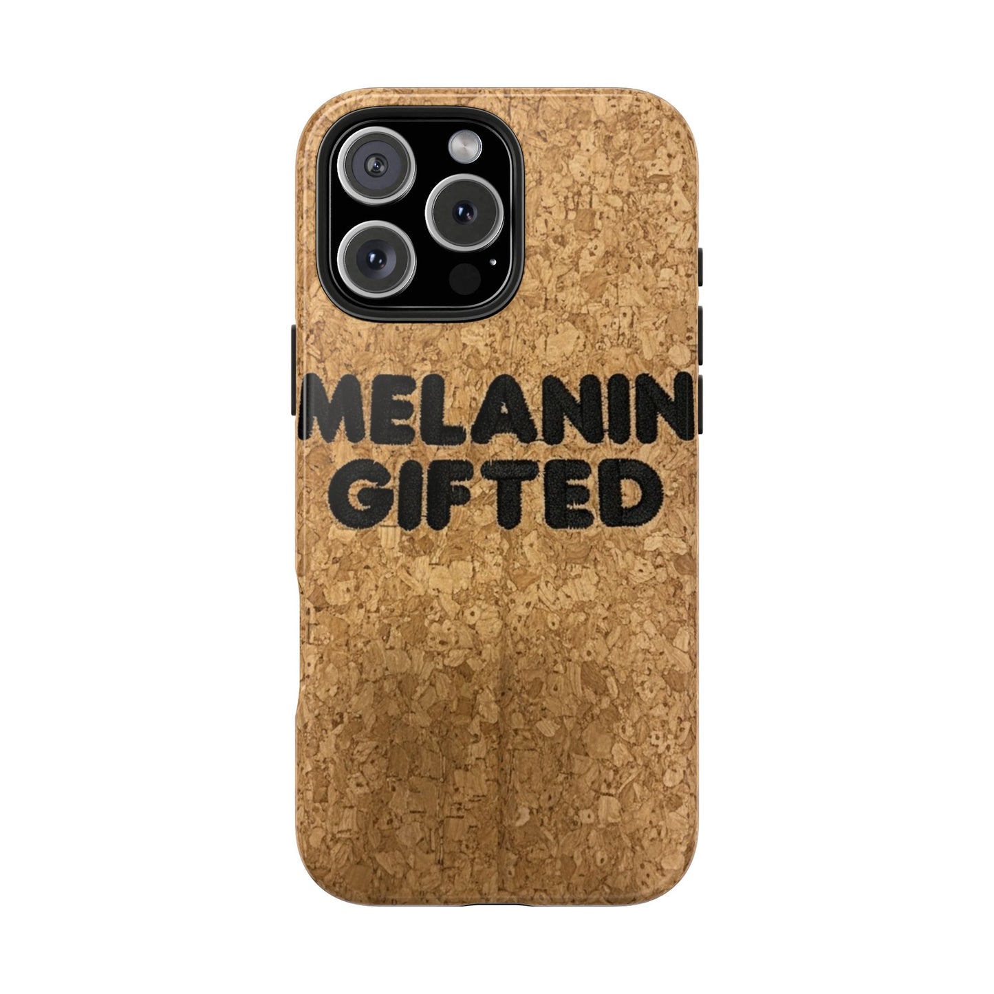 Melanin Gifted Tough Phone Cases, Black Culture Gift, Eco-Friendly Phone Case, Gift for Him, Gift for Her