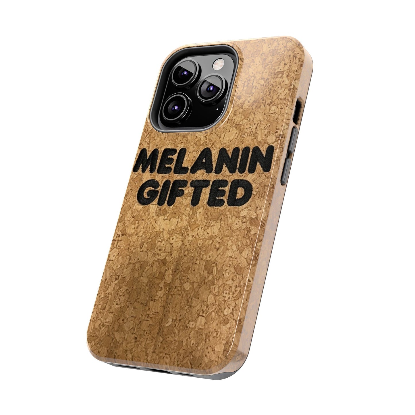 Melanin Gifted Tough Phone Cases, Black Culture Gift, Eco-Friendly Phone Case, Gift for Him, Gift for Her