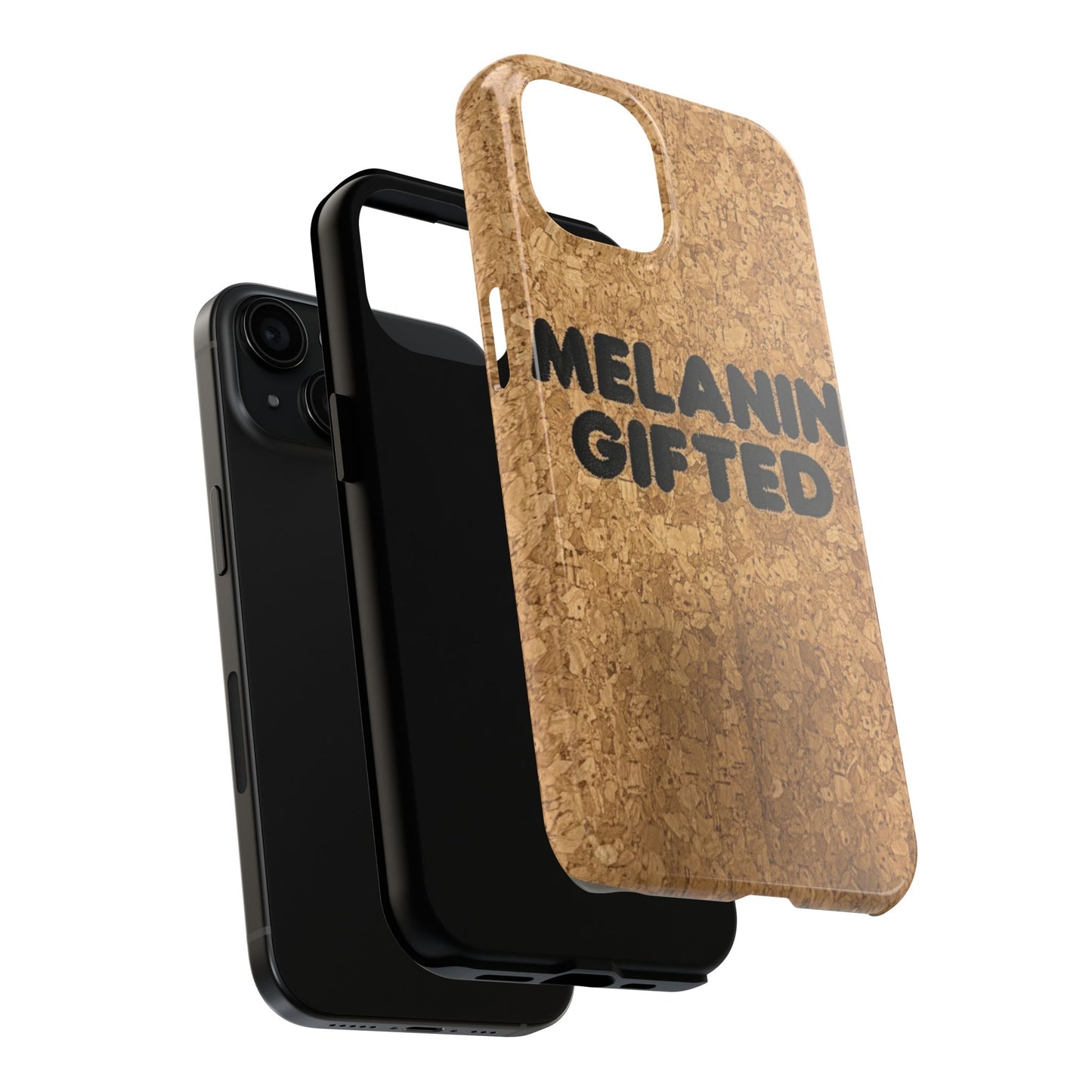 Melanin Gifted Tough Phone Cases, Black Culture Gift, Eco-Friendly Phone Case, Gift for Him, Gift for Her