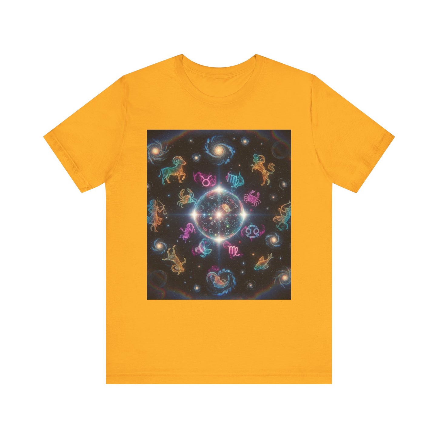 Unisex Zodiac Sign Short Sleeve Tee