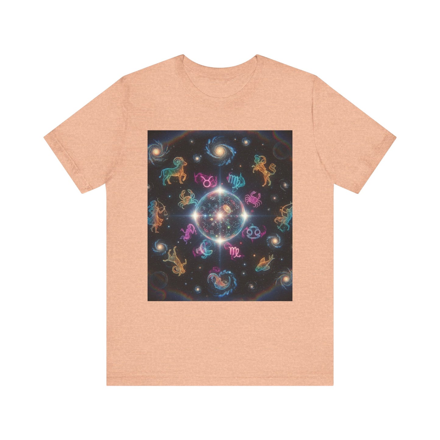 Unisex Zodiac Sign Short Sleeve Tee