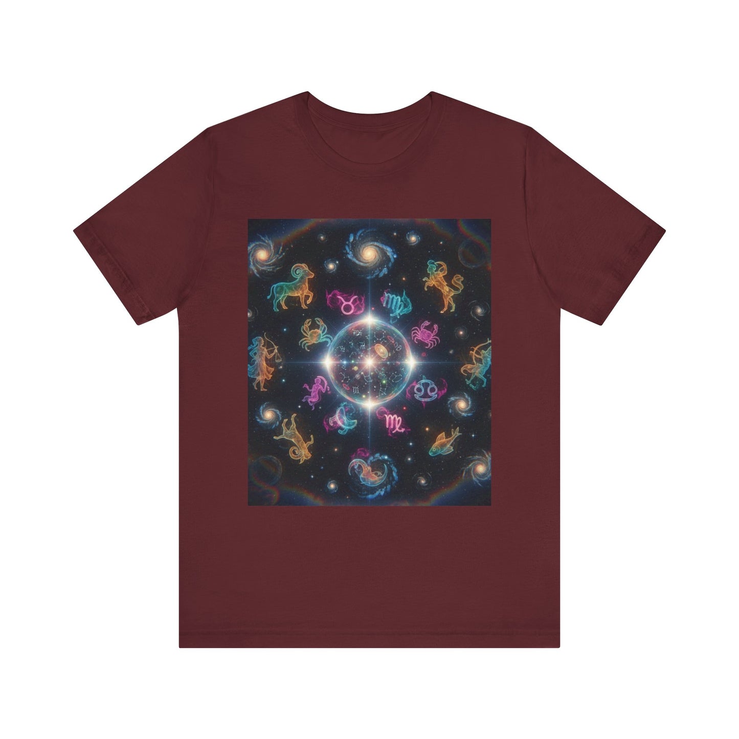 Unisex Zodiac Sign Short Sleeve Tee