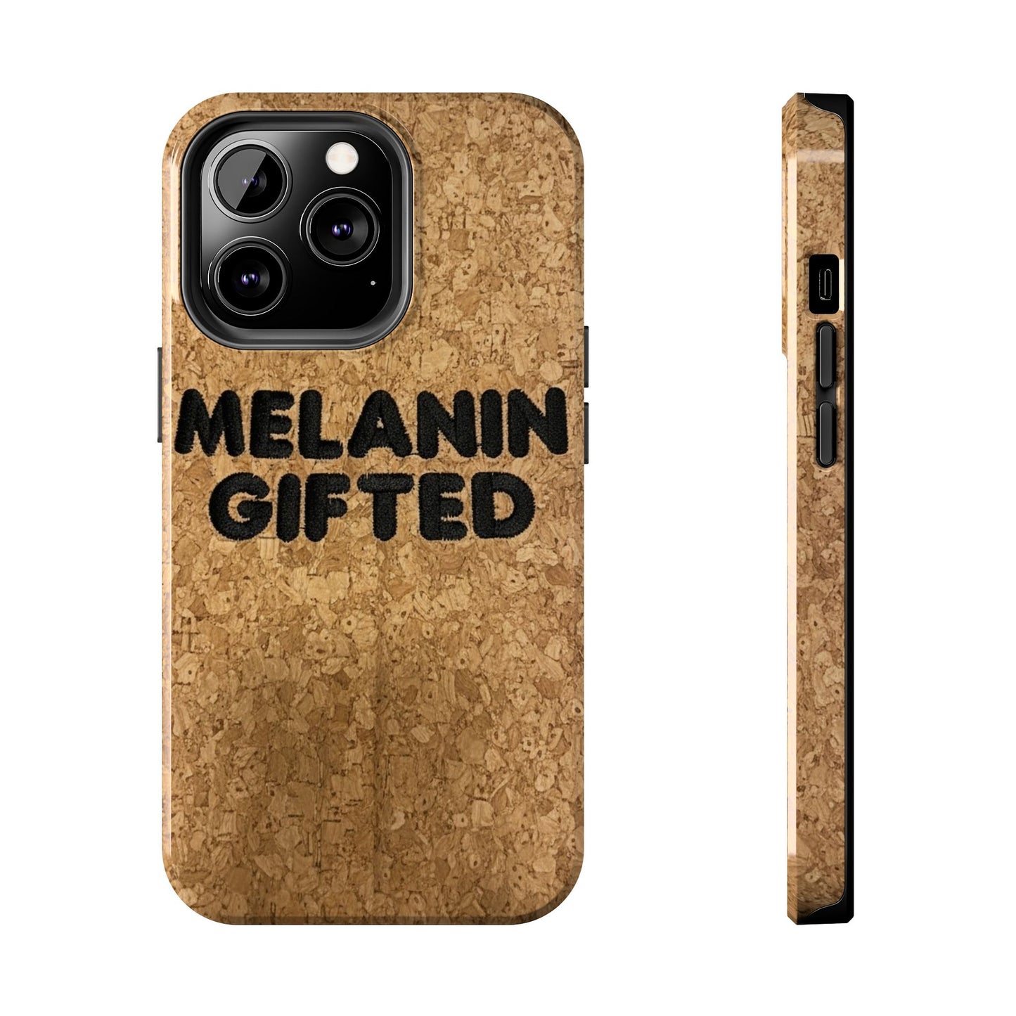 Melanin Gifted Tough Phone Cases, Black Culture Gift, Eco-Friendly Phone Case, Gift for Him, Gift for Her