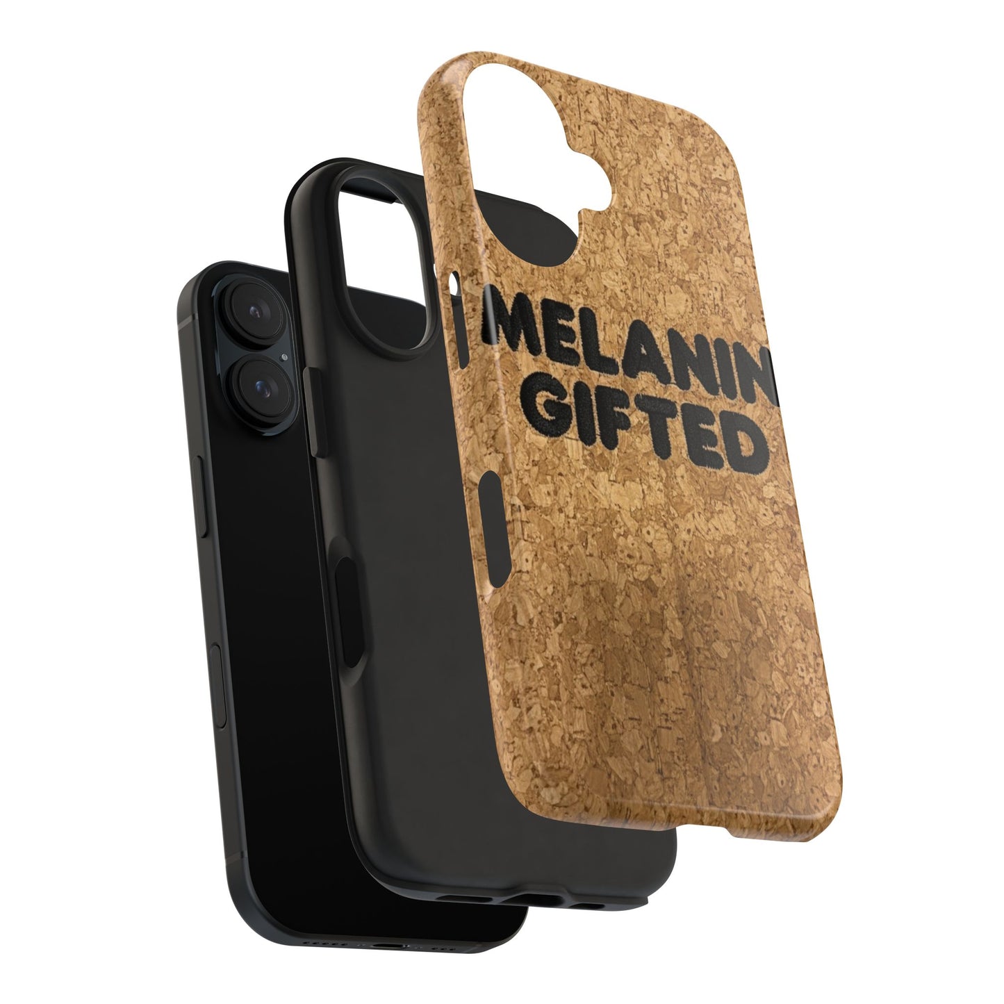 Melanin Gifted Tough Phone Cases, Black Culture Gift, Eco-Friendly Phone Case, Gift for Him, Gift for Her