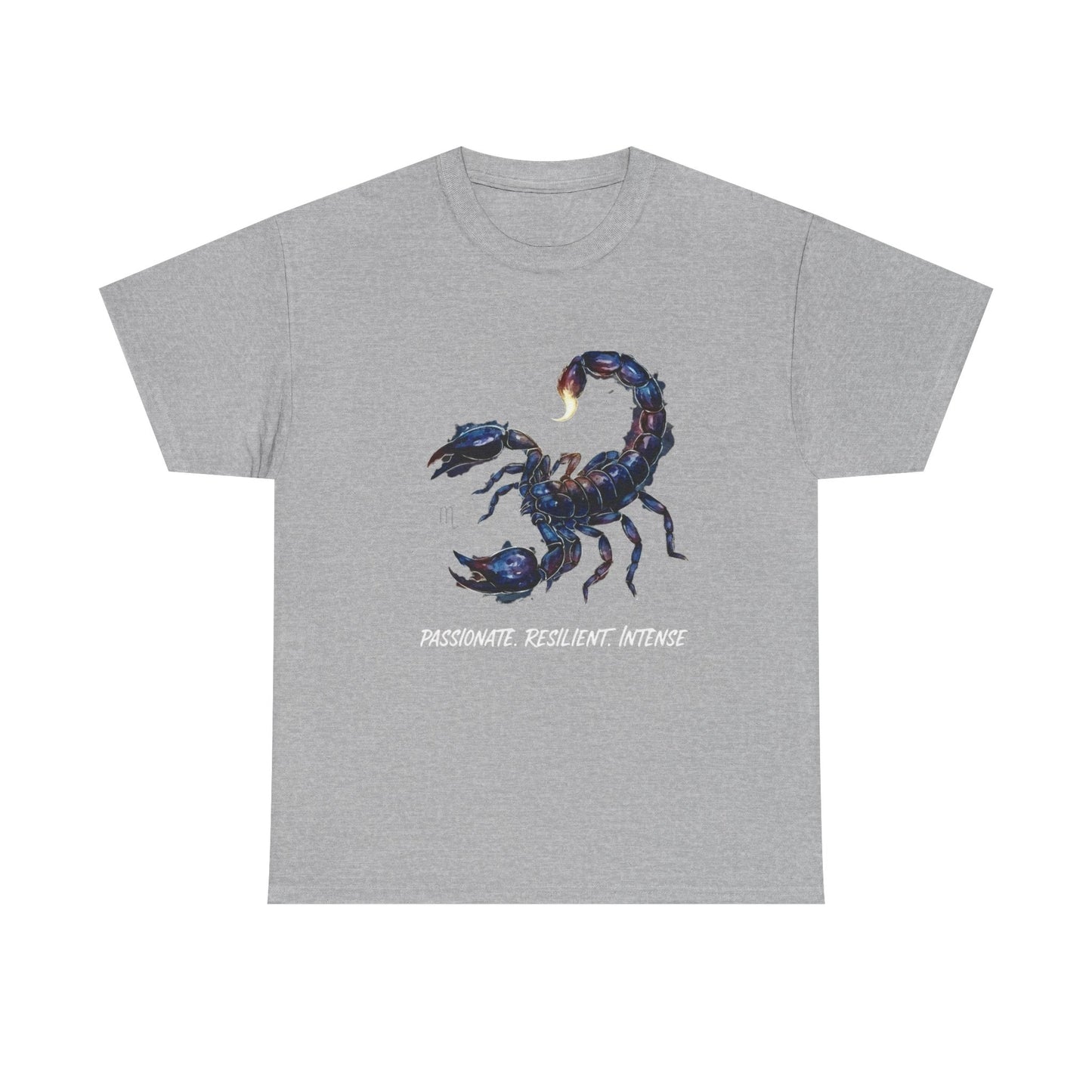 Scorpio Zodiac Tee - Passionate, Resilient, Intense, Astrology Gift, Unisex Shirt, Horoscope Outfit, Birthday Present