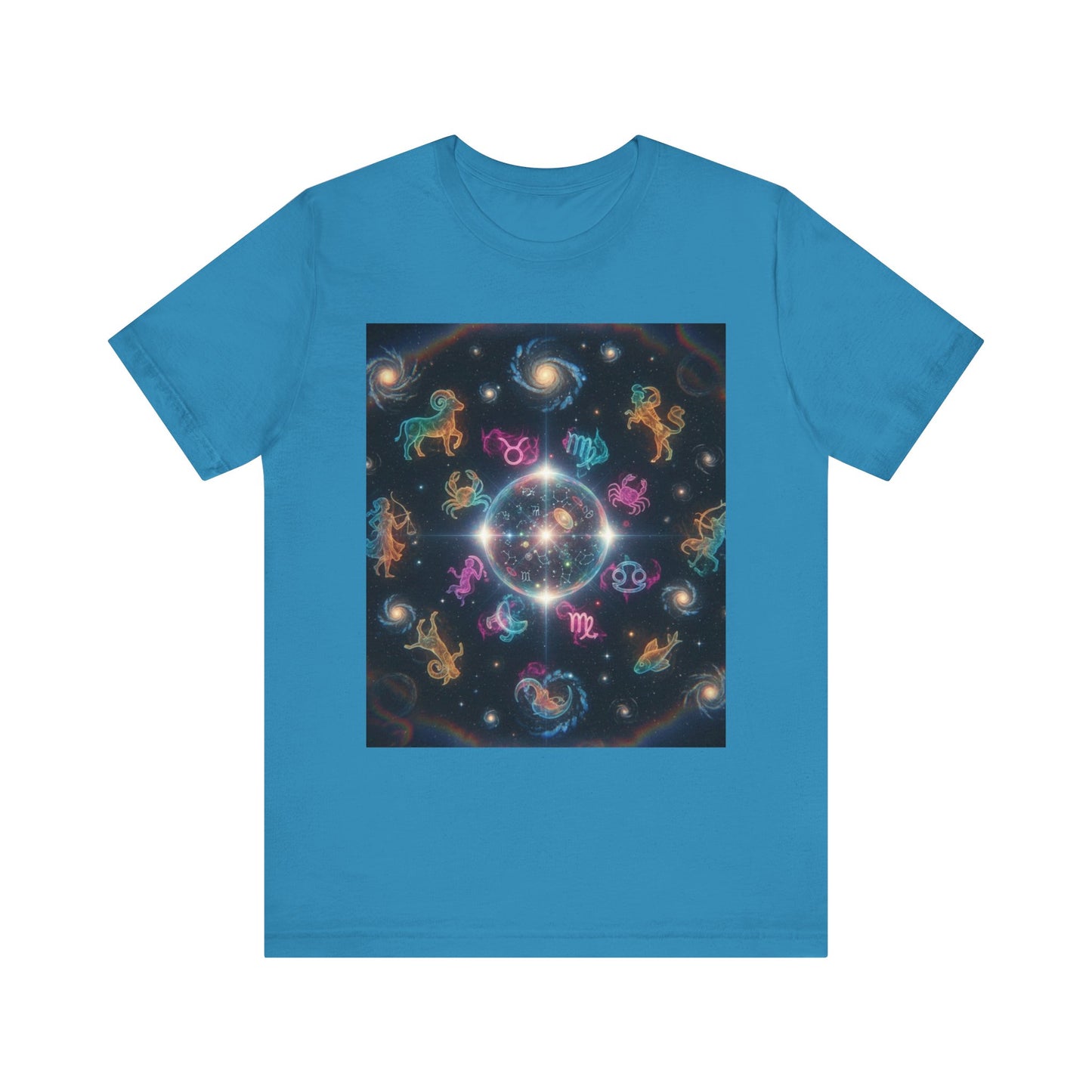 Unisex Zodiac Sign Short Sleeve Tee