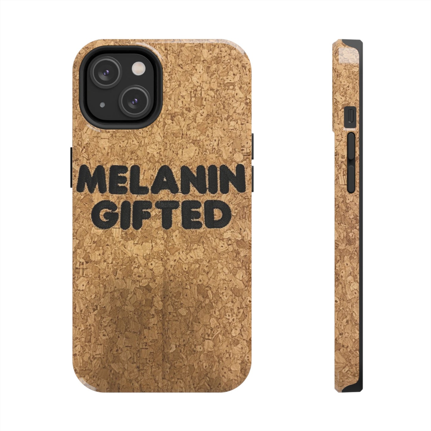 Melanin Gifted Tough Phone Cases, Black Culture Gift, Eco-Friendly Phone Case, Gift for Him, Gift for Her