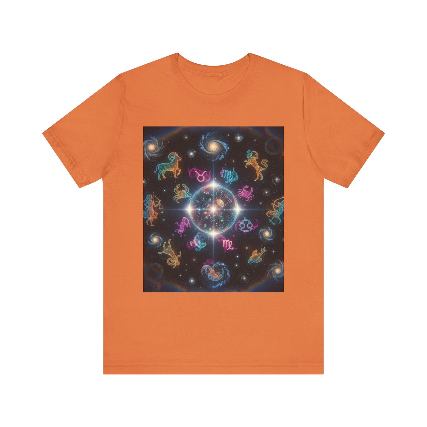 Unisex Zodiac Sign Short Sleeve Tee