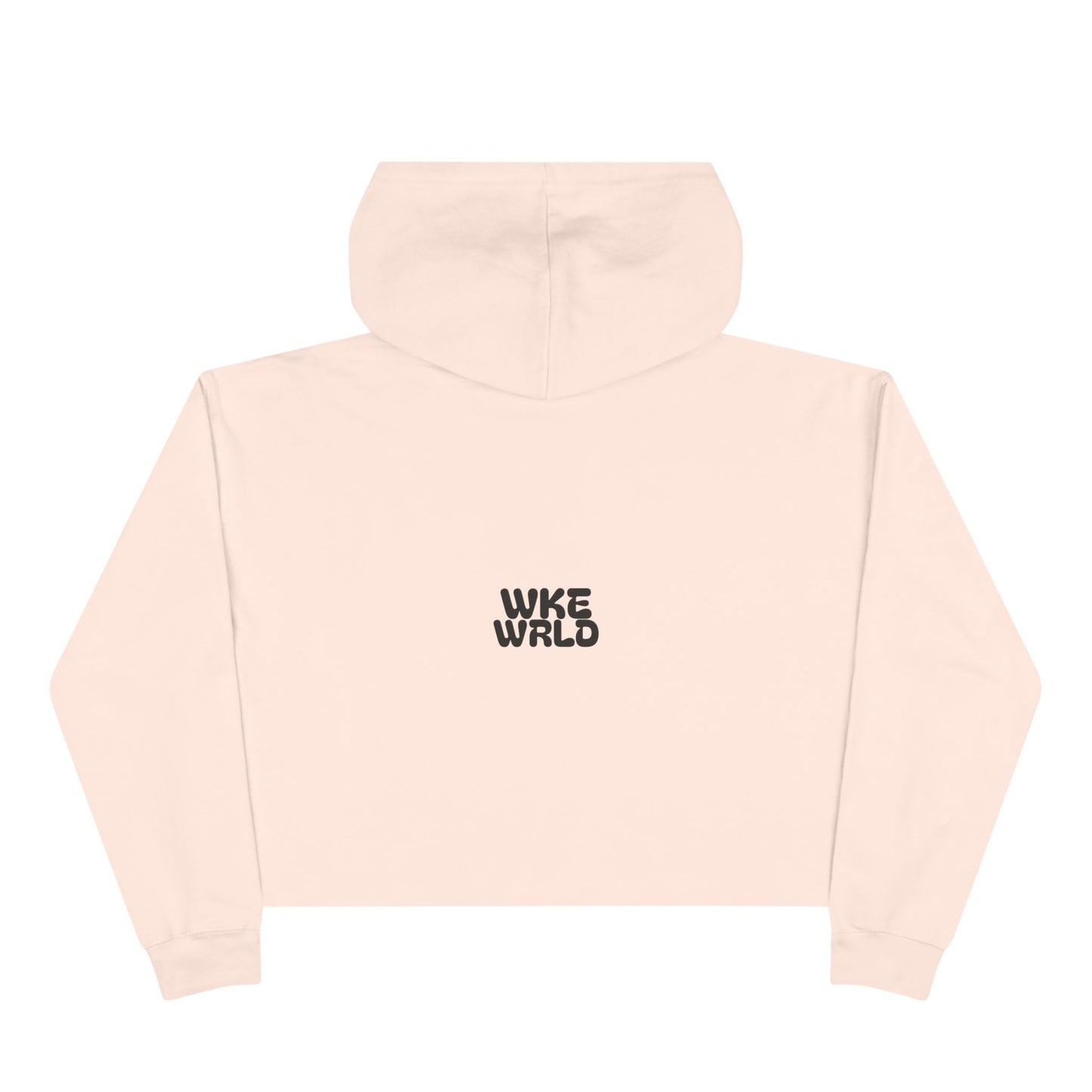 Awareness Crop Hoodie for Social Activists, Trendy Streetwear for Women, Unique Gift for Advocates, Comfortable Casual Wear