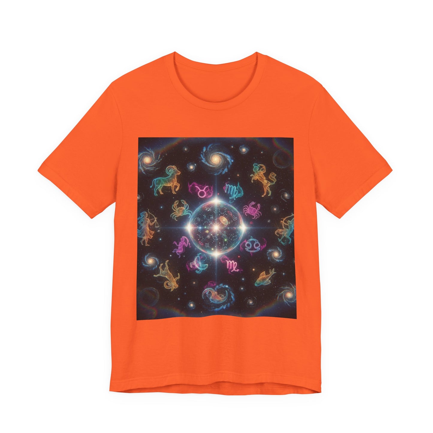 Unisex Zodiac Sign Short Sleeve Tee