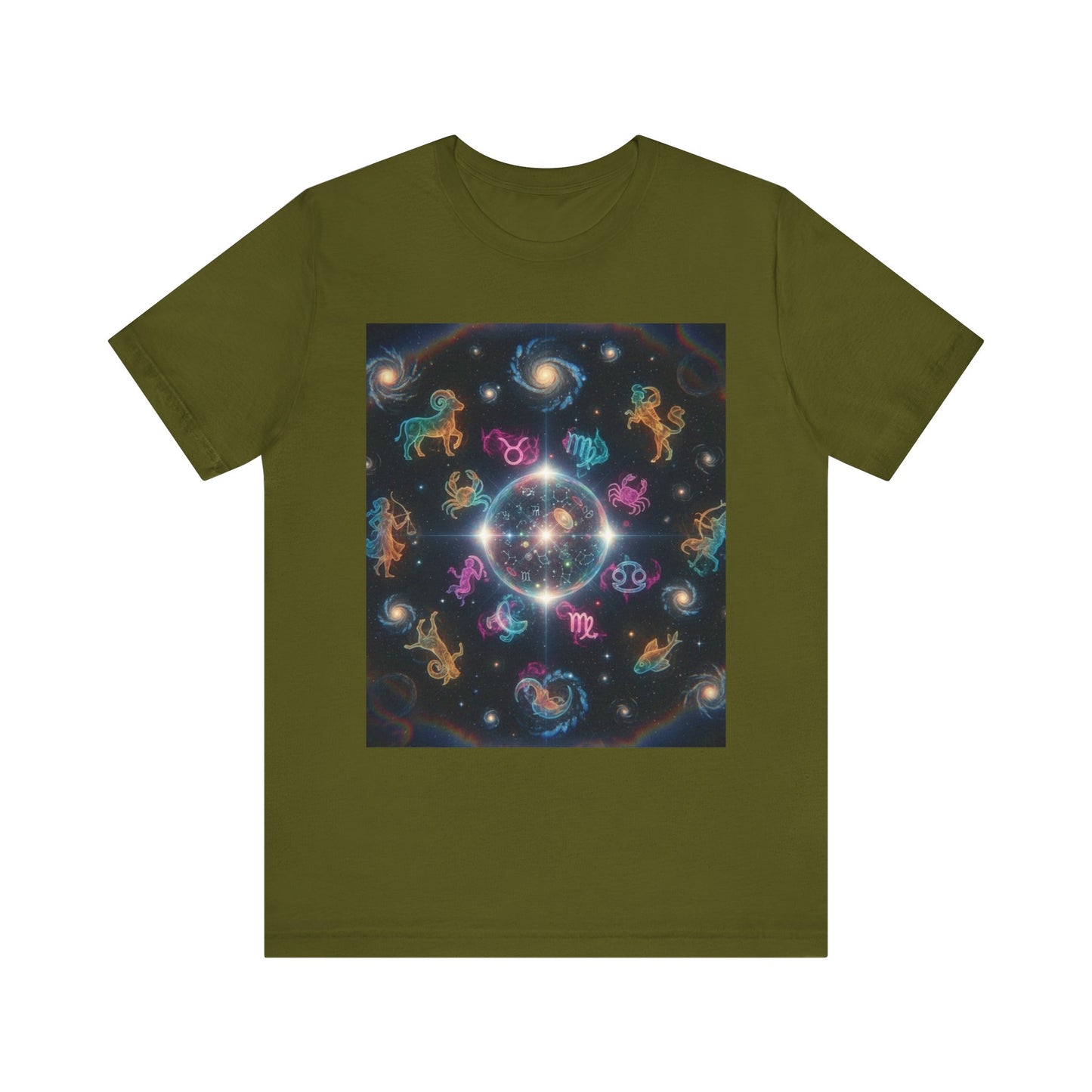 Unisex Zodiac Sign Short Sleeve Tee