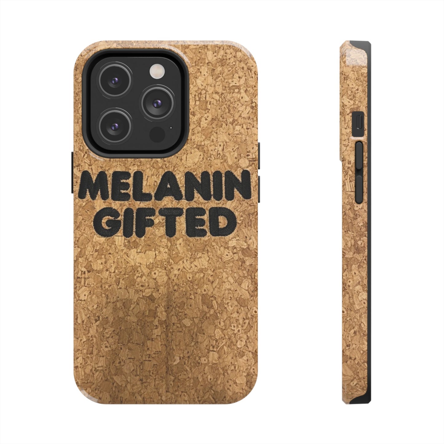 Melanin Gifted Tough Phone Cases, Black Culture Gift, Eco-Friendly Phone Case, Gift for Him, Gift for Her