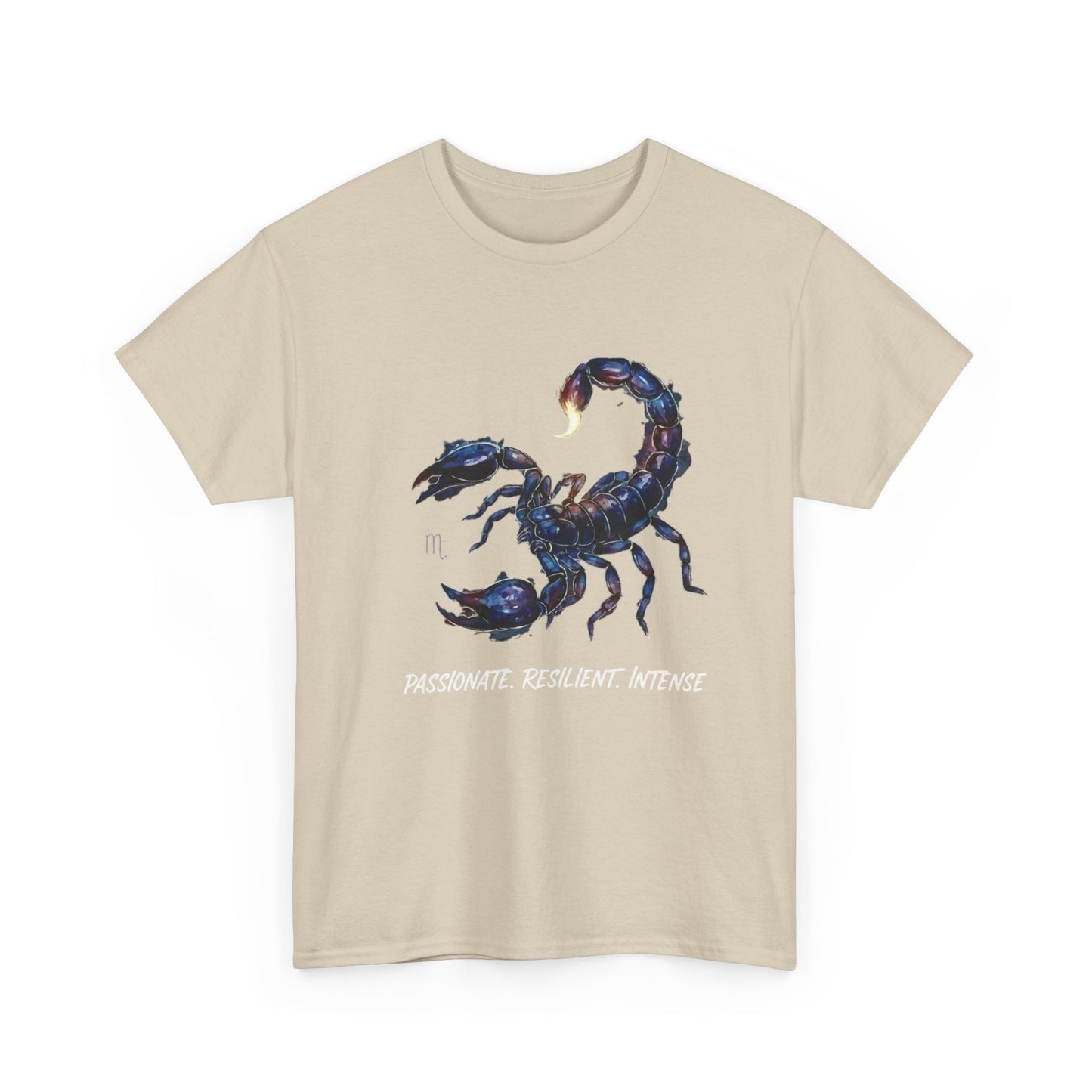 Scorpio Zodiac Tee - Passionate, Resilient, Intense, Astrology Gift, Unisex Shirt, Horoscope Outfit, Birthday Present