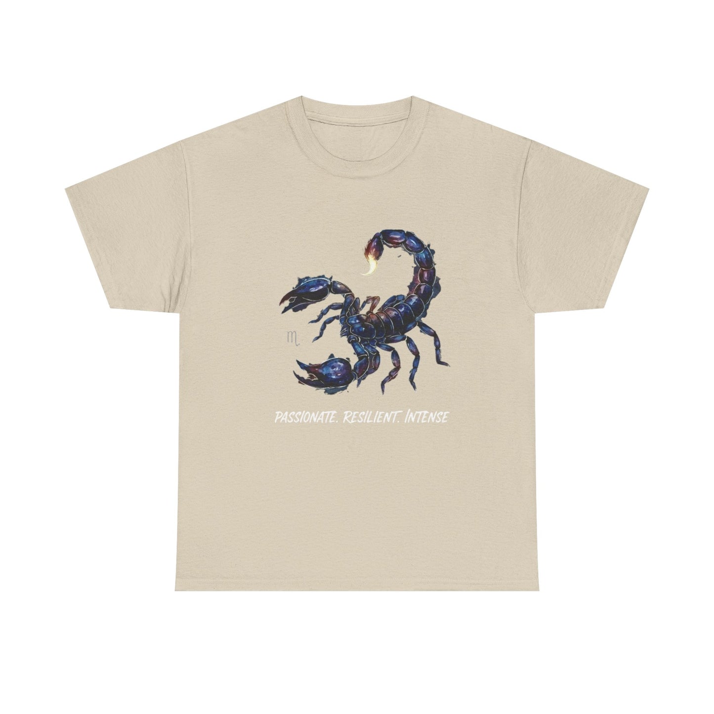 Scorpio Zodiac Tee - Passionate, Resilient, Intense, Astrology Gift, Unisex Shirt, Horoscope Outfit, Birthday Present