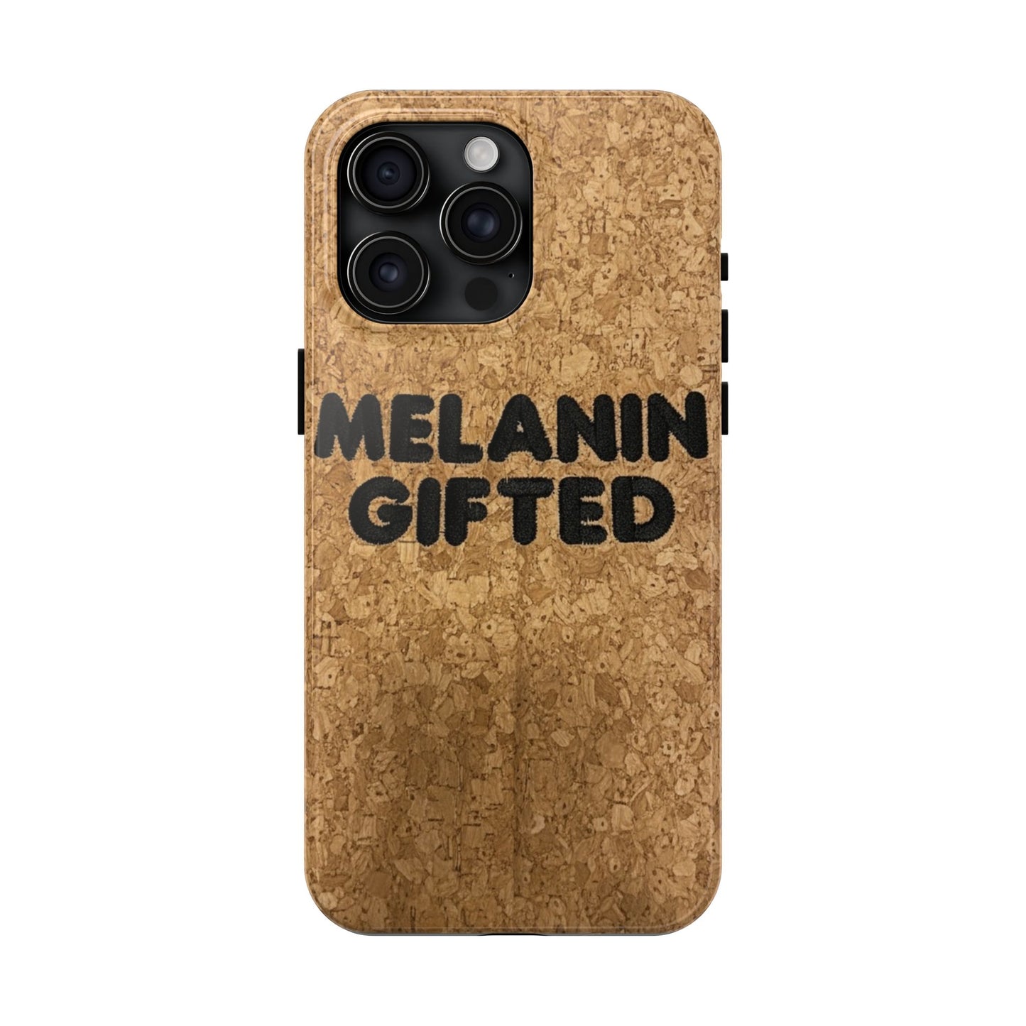 Melanin Gifted Tough Phone Cases, Black Culture Gift, Eco-Friendly Phone Case, Gift for Him, Gift for Her