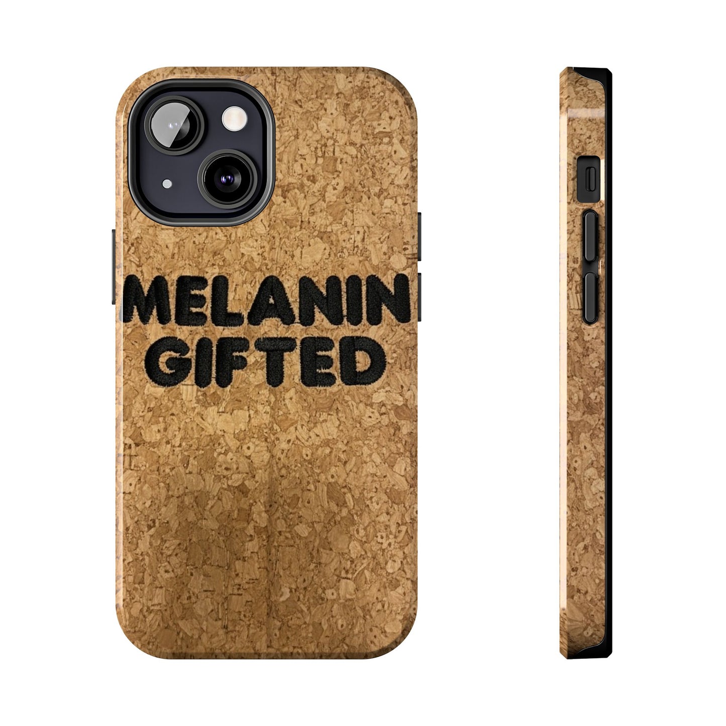 Melanin Gifted Tough Phone Cases, Black Culture Gift, Eco-Friendly Phone Case, Gift for Him, Gift for Her