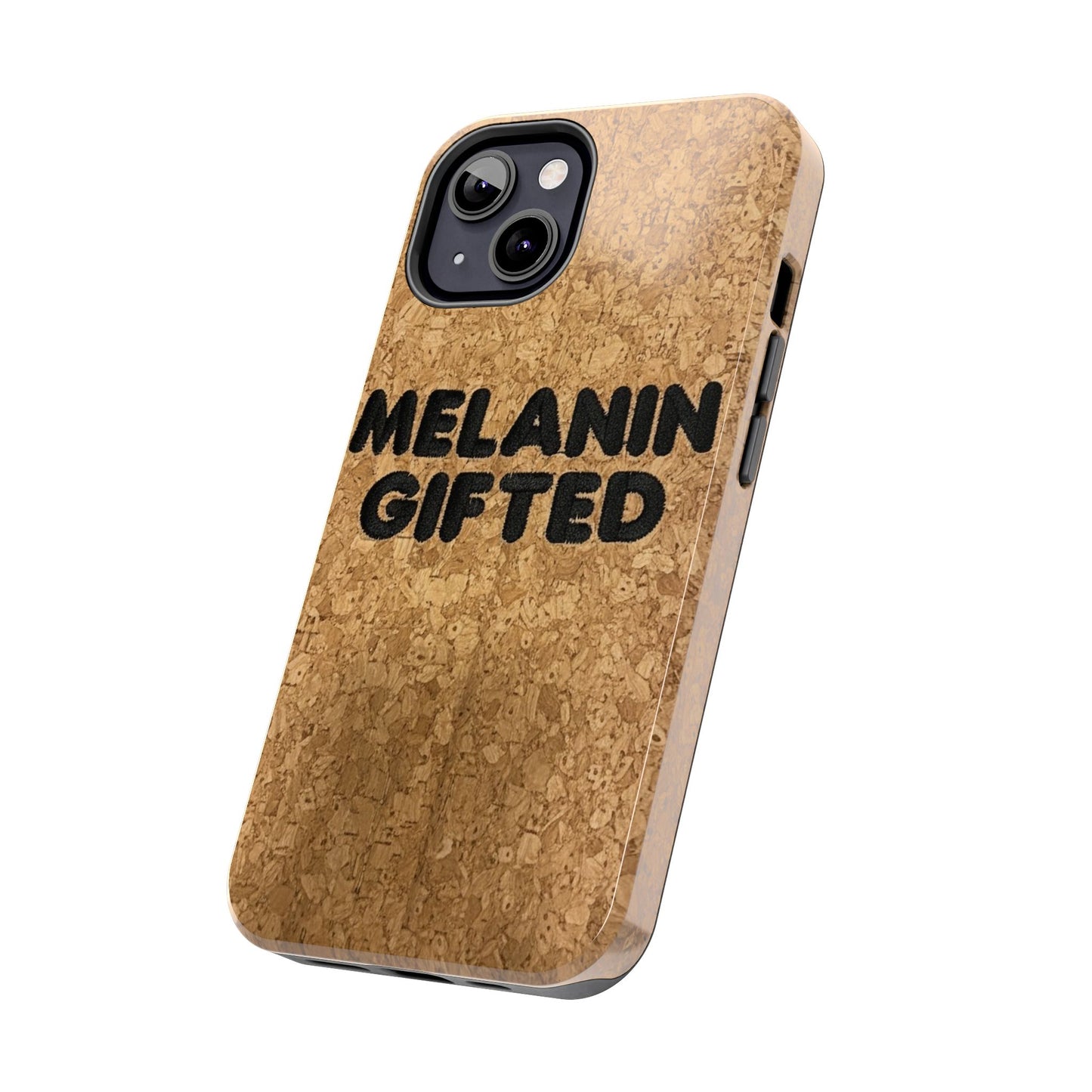 Melanin Gifted Tough Phone Cases, Black Culture Gift, Eco-Friendly Phone Case, Gift for Him, Gift for Her