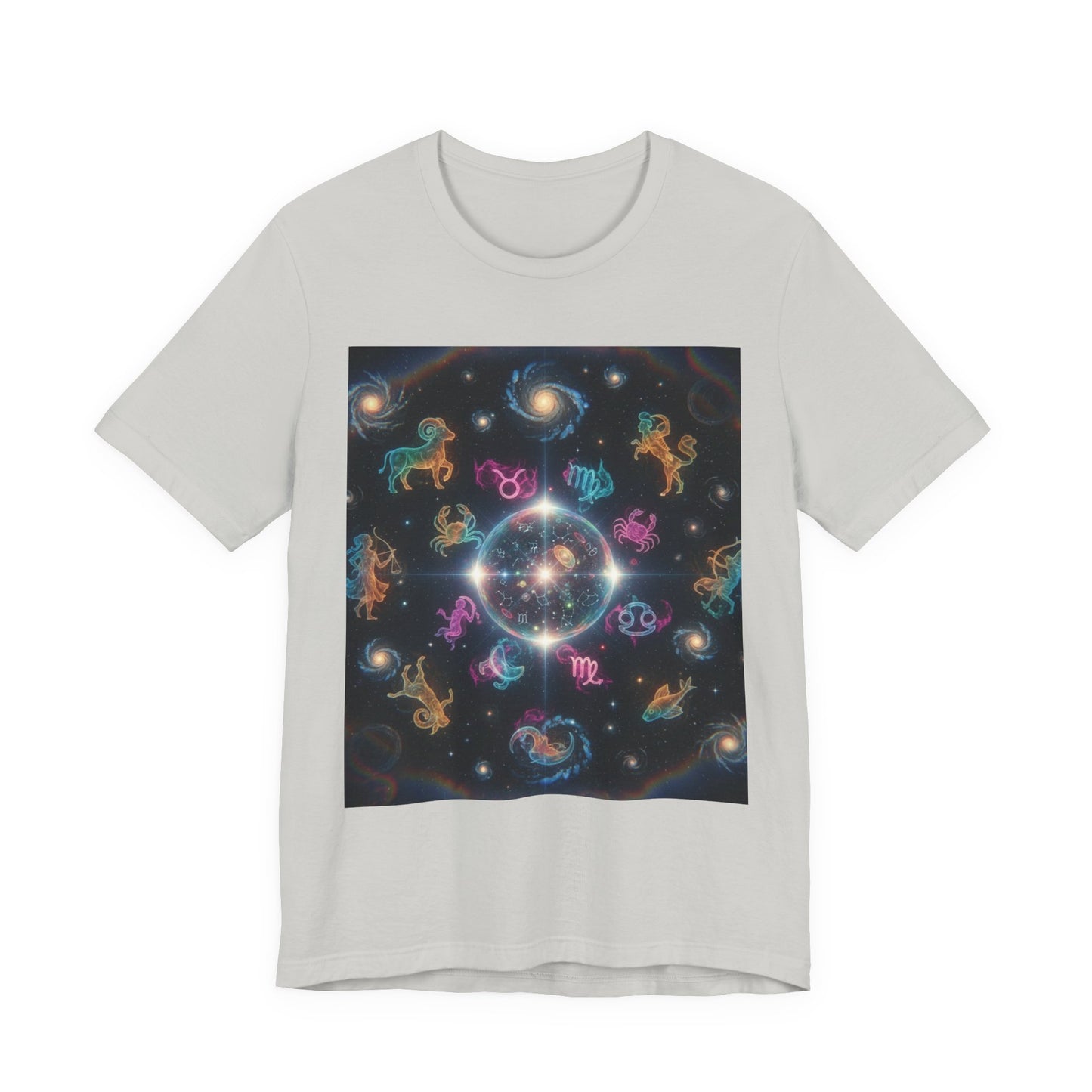Unisex Zodiac Sign Short Sleeve Tee