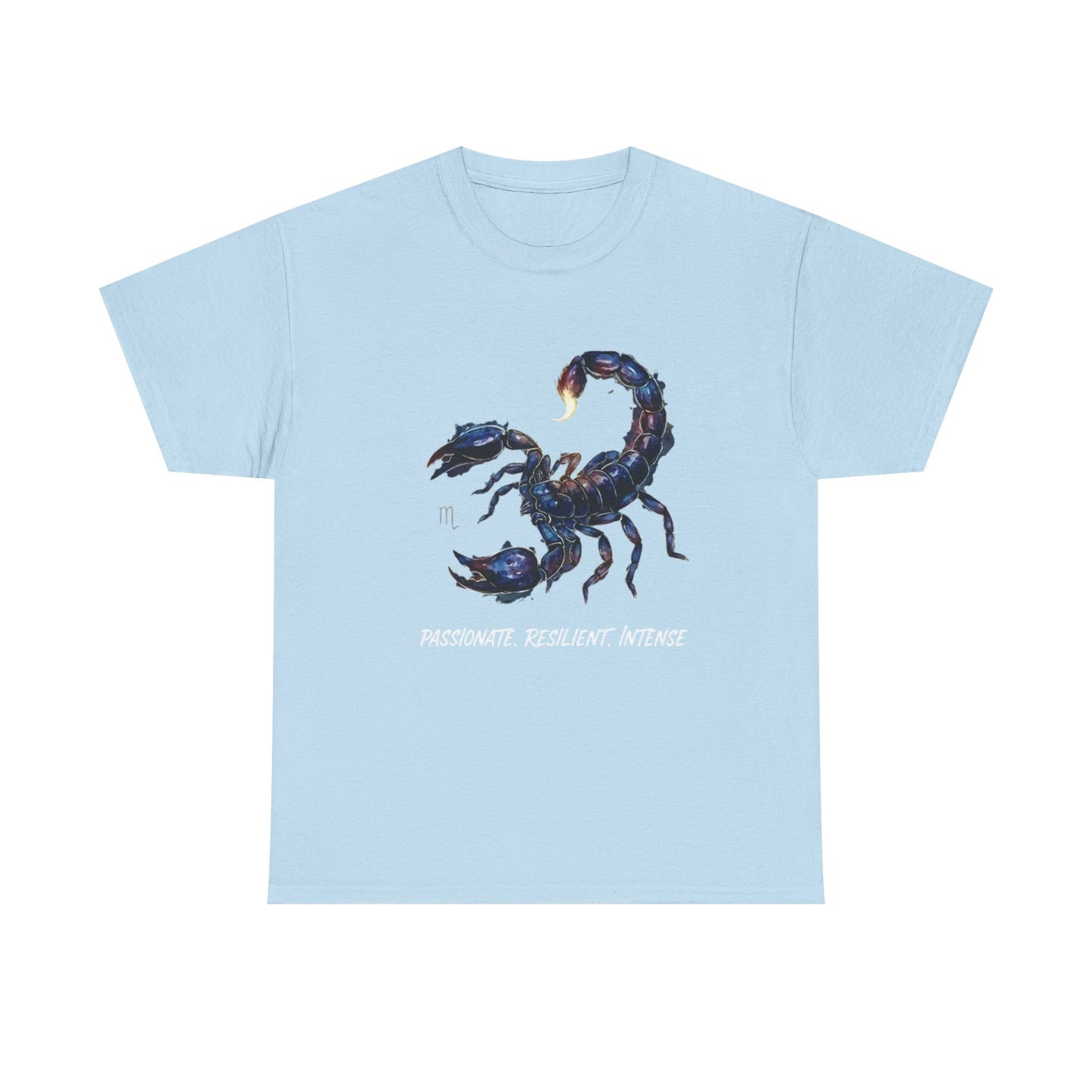 Scorpio Zodiac Tee - Passionate, Resilient, Intense, Astrology Gift, Unisex Shirt, Horoscope Outfit, Birthday Present