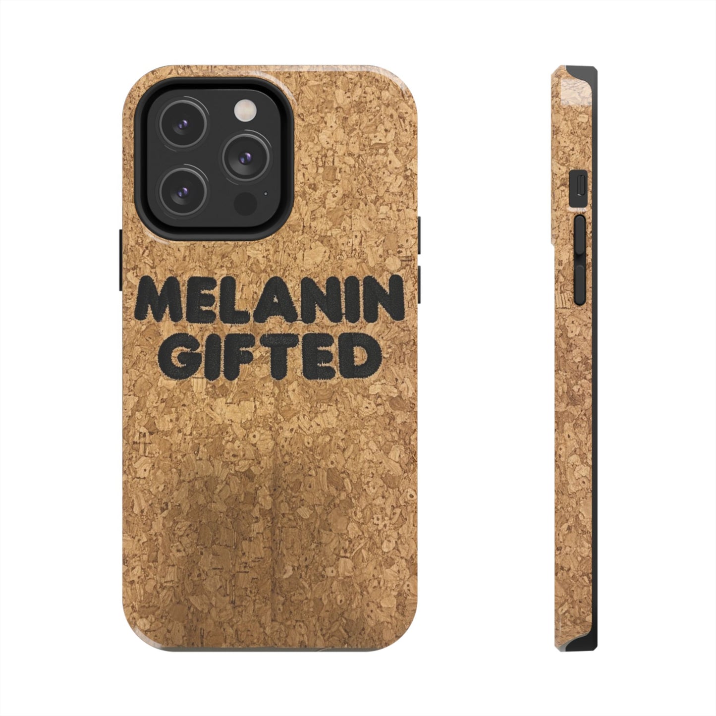 Melanin Gifted Tough Phone Cases, Black Culture Gift, Eco-Friendly Phone Case, Gift for Him, Gift for Her