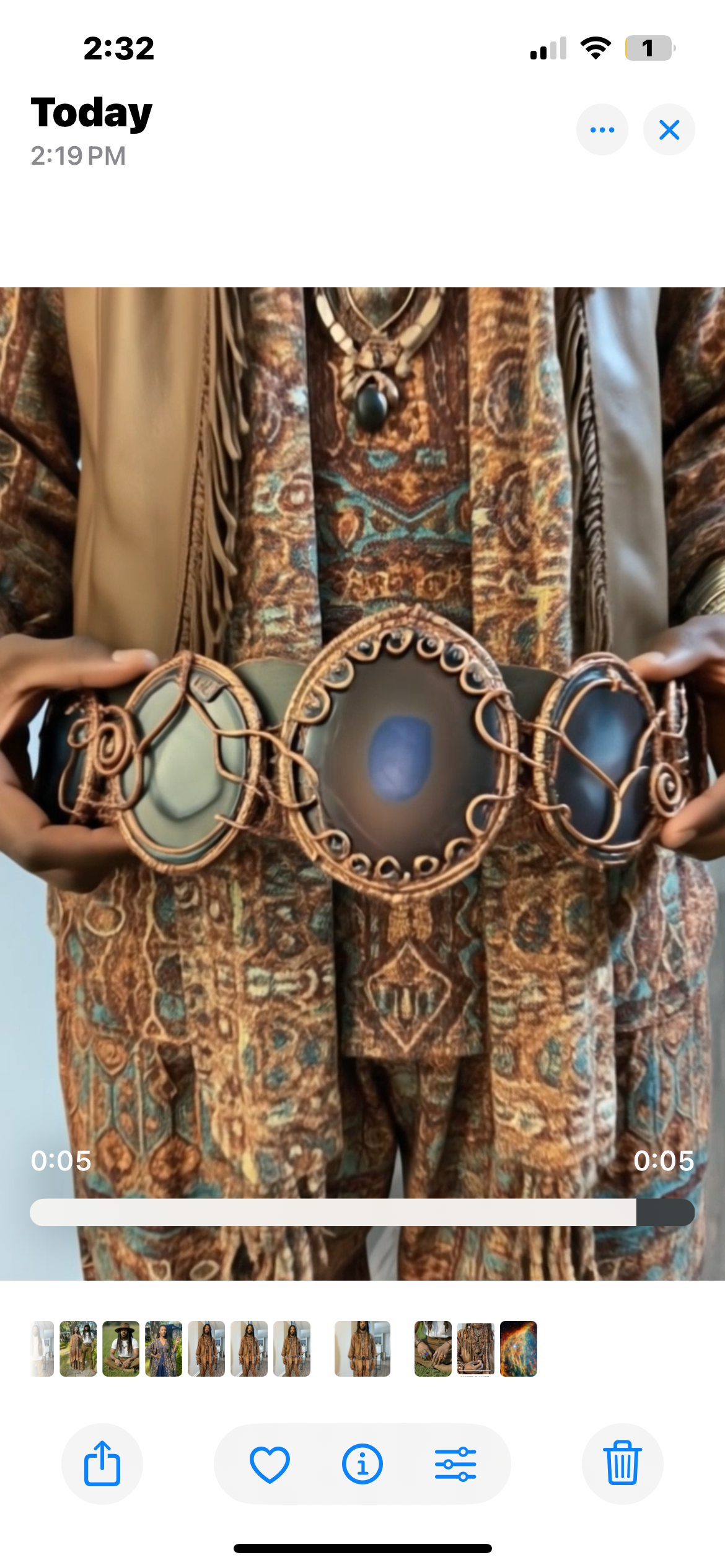 iamevibez Multi Color Agate Plate Belt