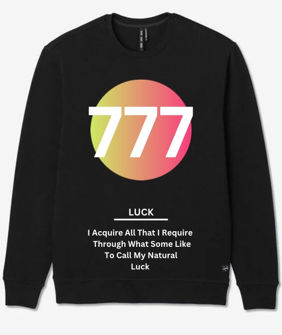 Divine Numbers Sweatshirt #777