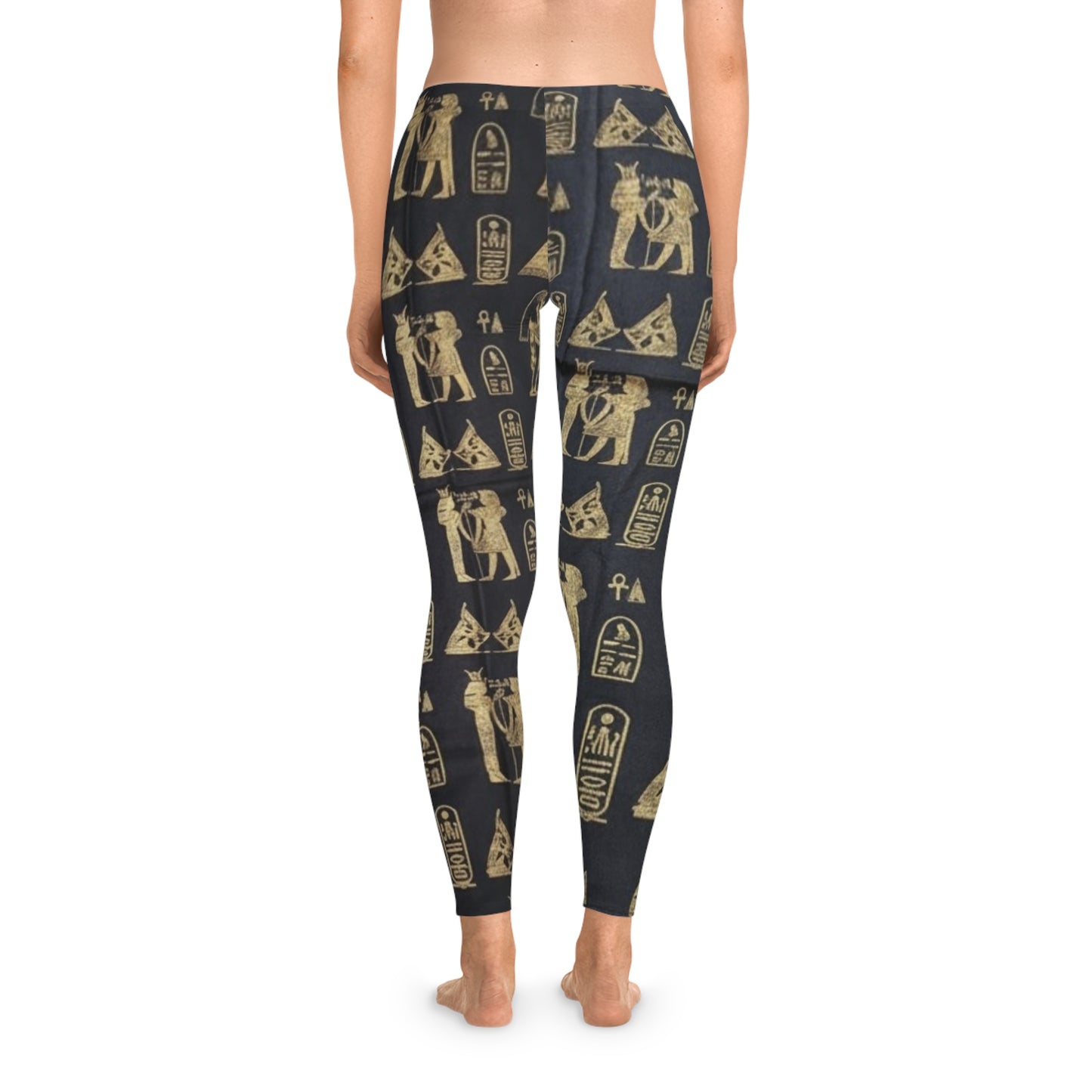 Egyptian Hieroglyphs Stretchy Leggings