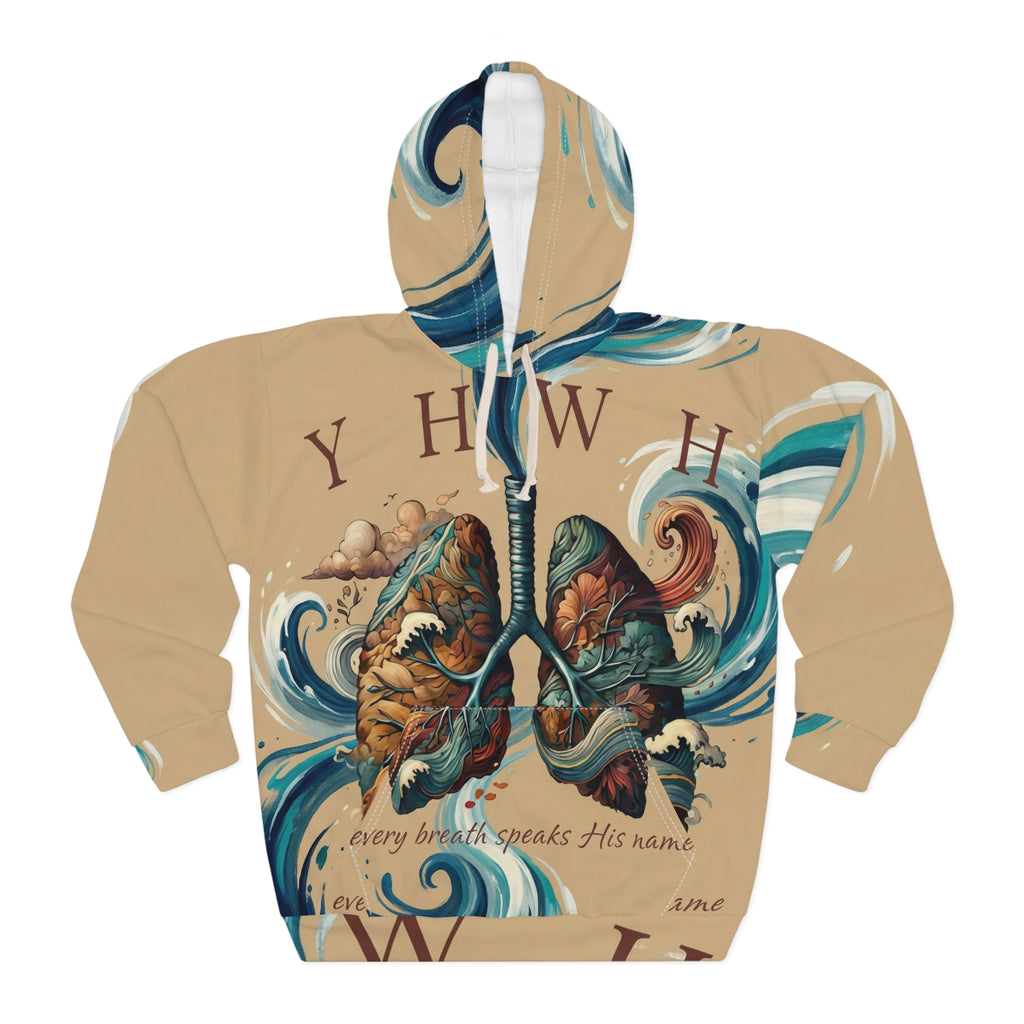 YHWH Pattern Hoodie
