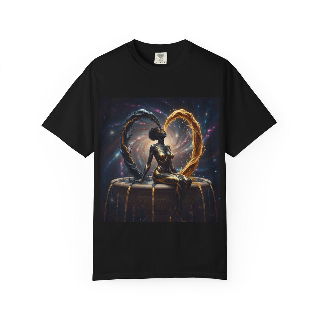 Heartbeat T-Shirt — Astral Couple Silhouette Tee