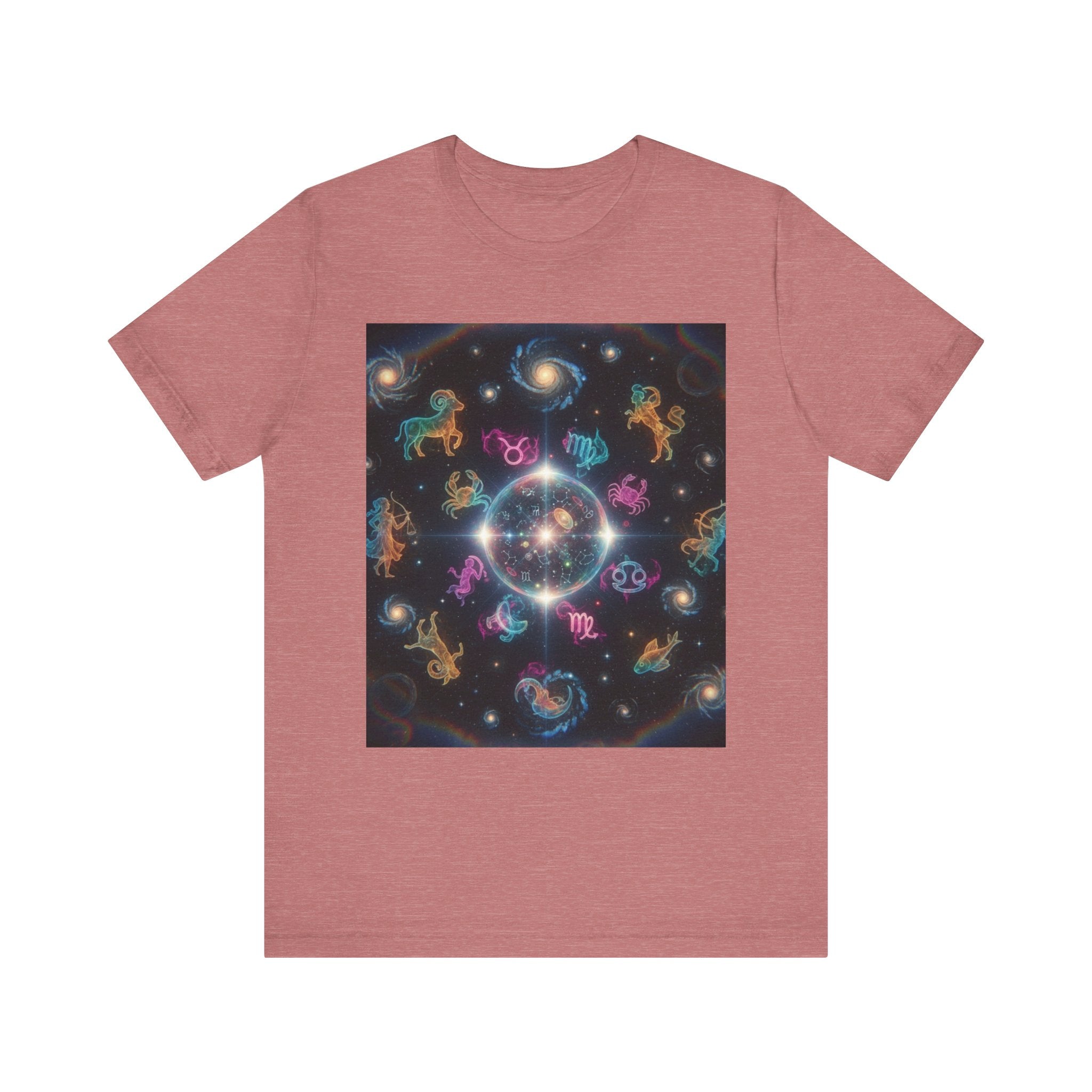 Unisex Zodiac Sign Short Sleeve Tee