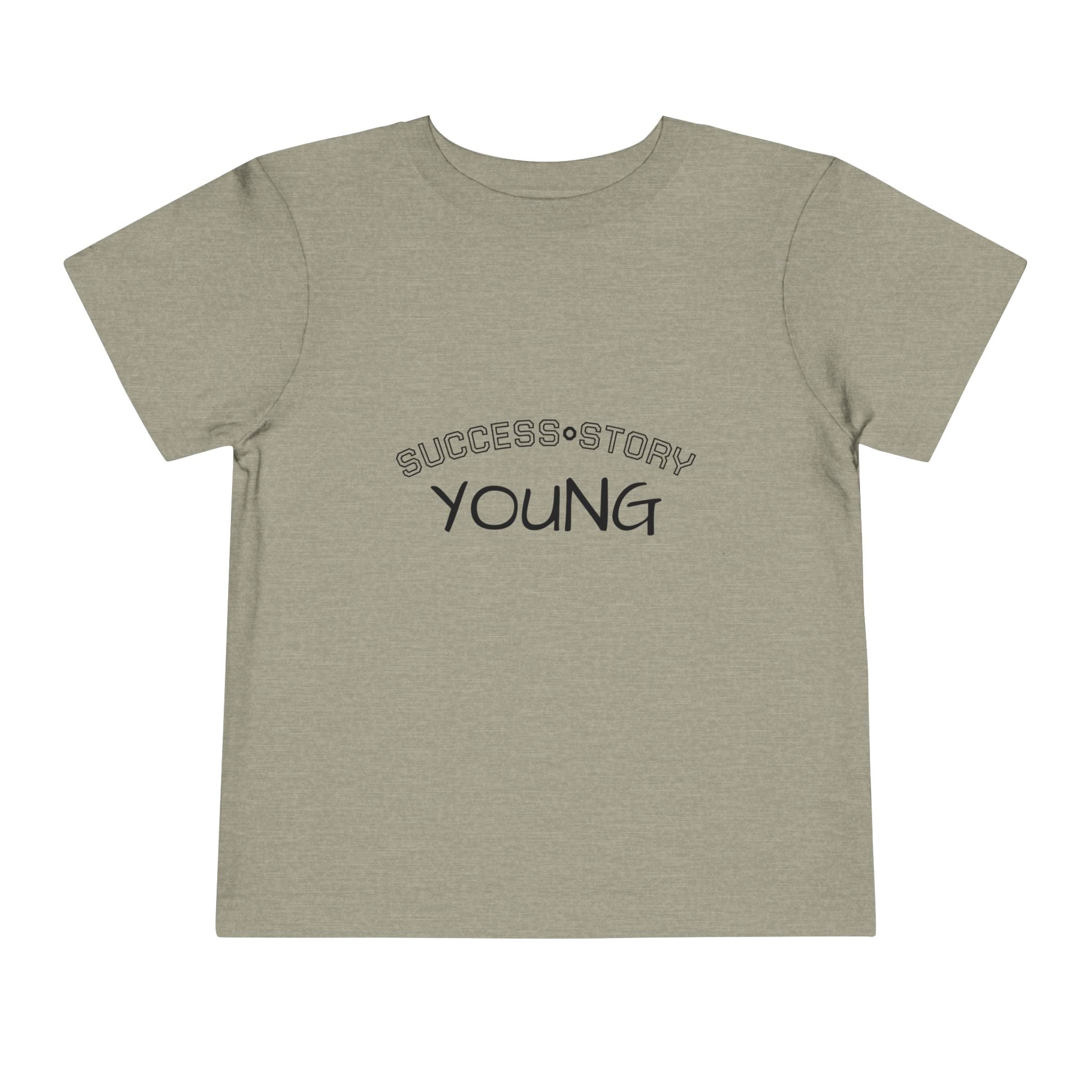Young Success Story Toddler Short Sleeve Tee