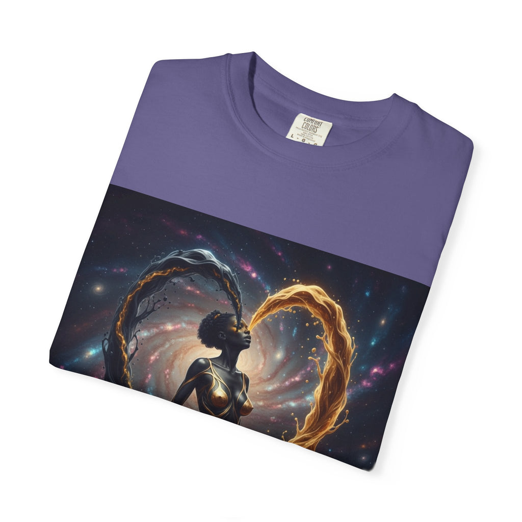 Heartbeat T-Shirt — Astral Couple Silhouette Tee