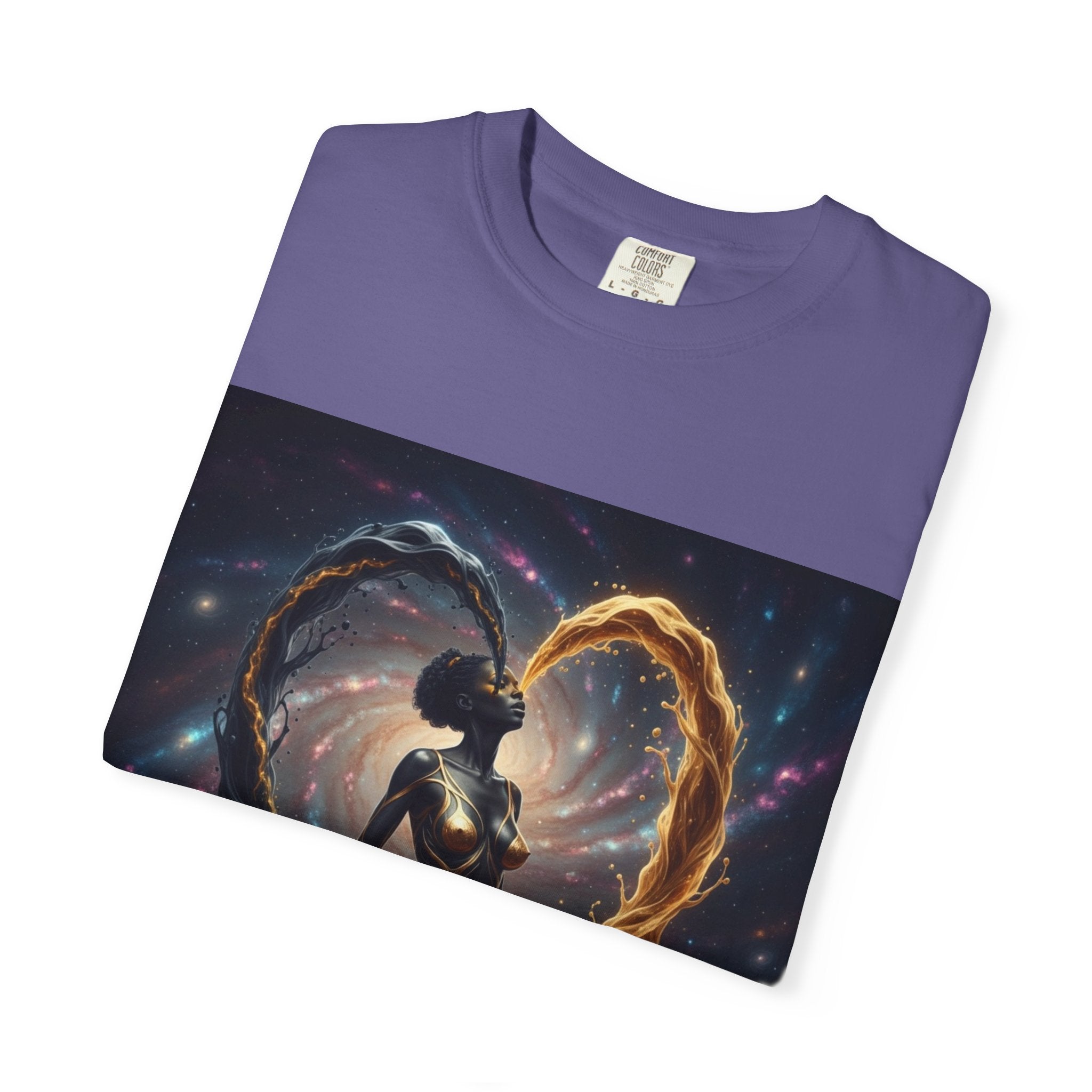 Heartbeat T-Shirt — Astral Couple Silhouette Tee