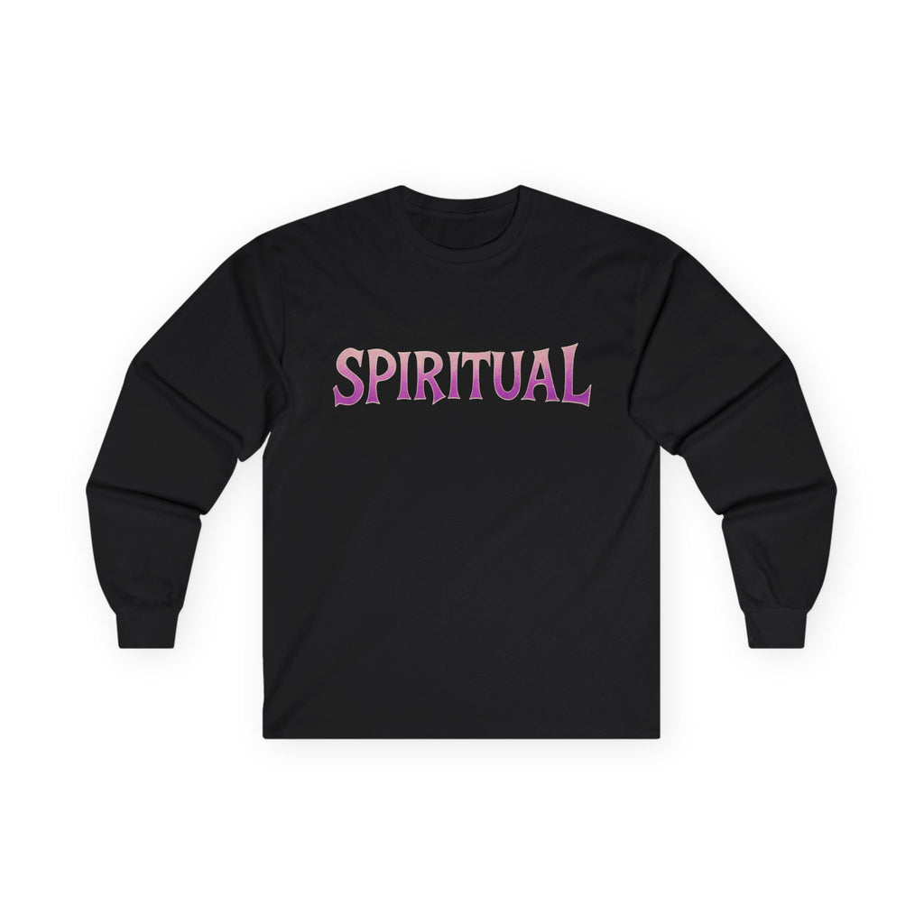 WKE WRLD Spiritual Unisex Long Sleeve Tee, Comfortable Casual Wear, Meditation Shirt, Gift for Yogis, Spirituality Apparel