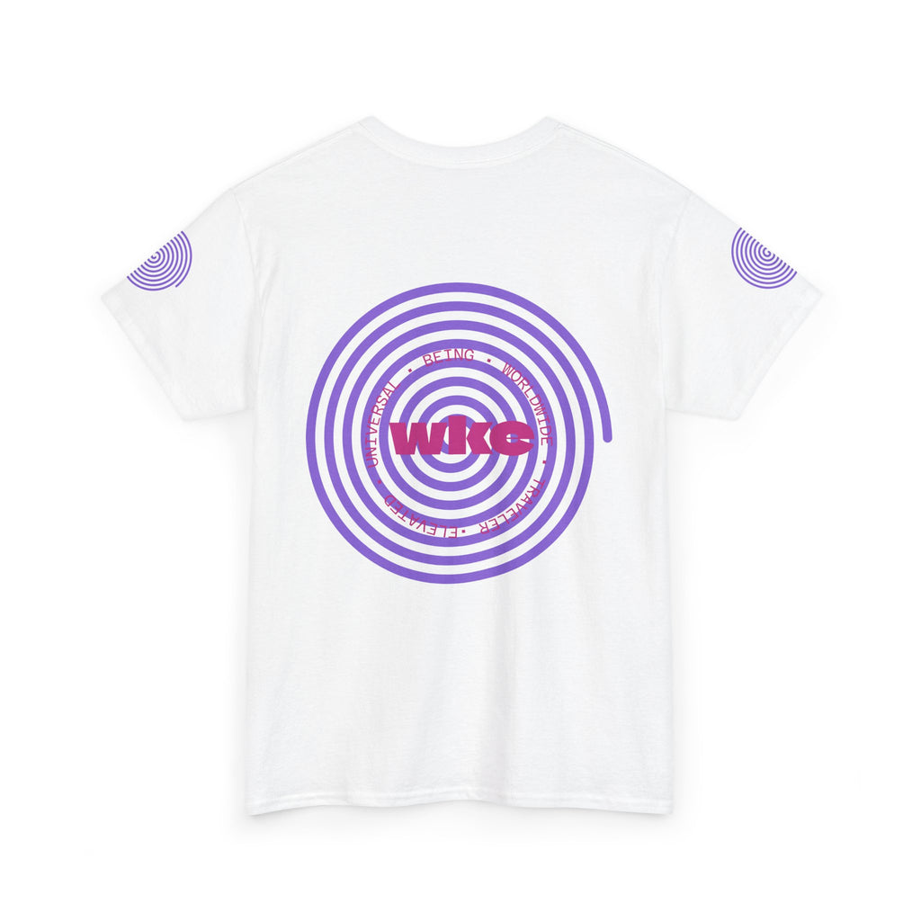 Cosmic Panther Tee — 'WKE WILD EXCLUSIVE' Neon Galaxy Cat Graphic Shirt