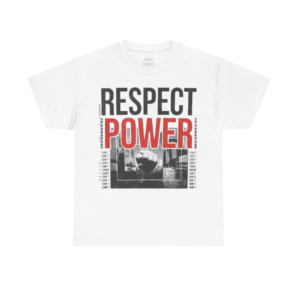 Respect Power Unisex Heavy Cotton Tee