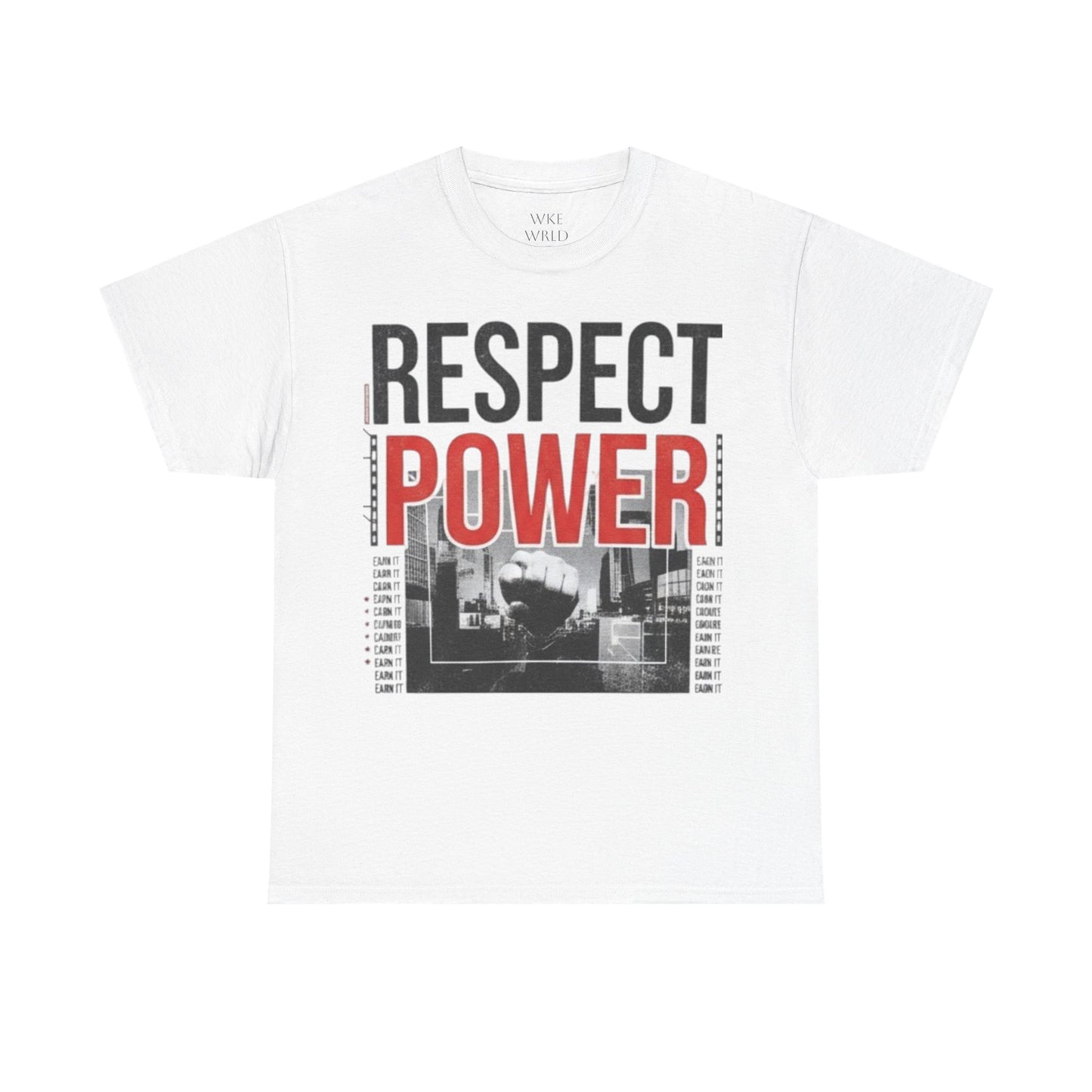 Respect Power Unisex Heavy Cotton Tee