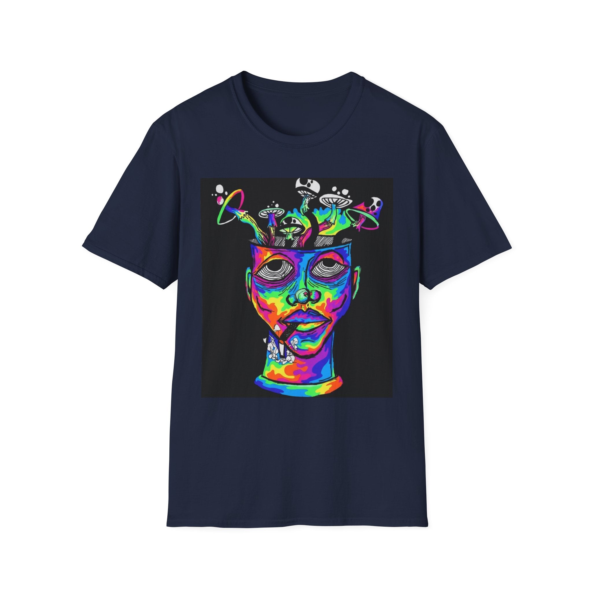 Psychedelic Portrait T-Shirt trippy world