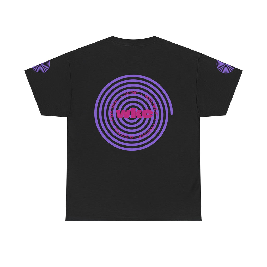 Cosmic Panther Tee — 'WKE WILD EXCLUSIVE' Neon Galaxy Cat Graphic Shirt
