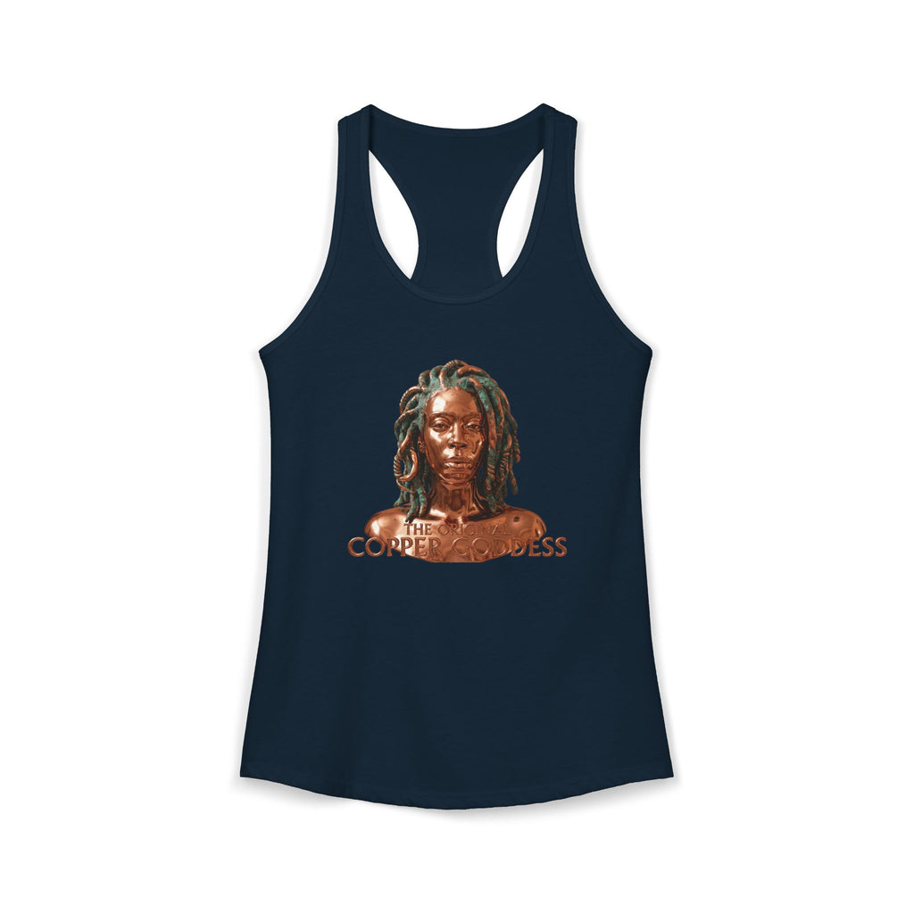 Copper Goddess Racerback Tank Top