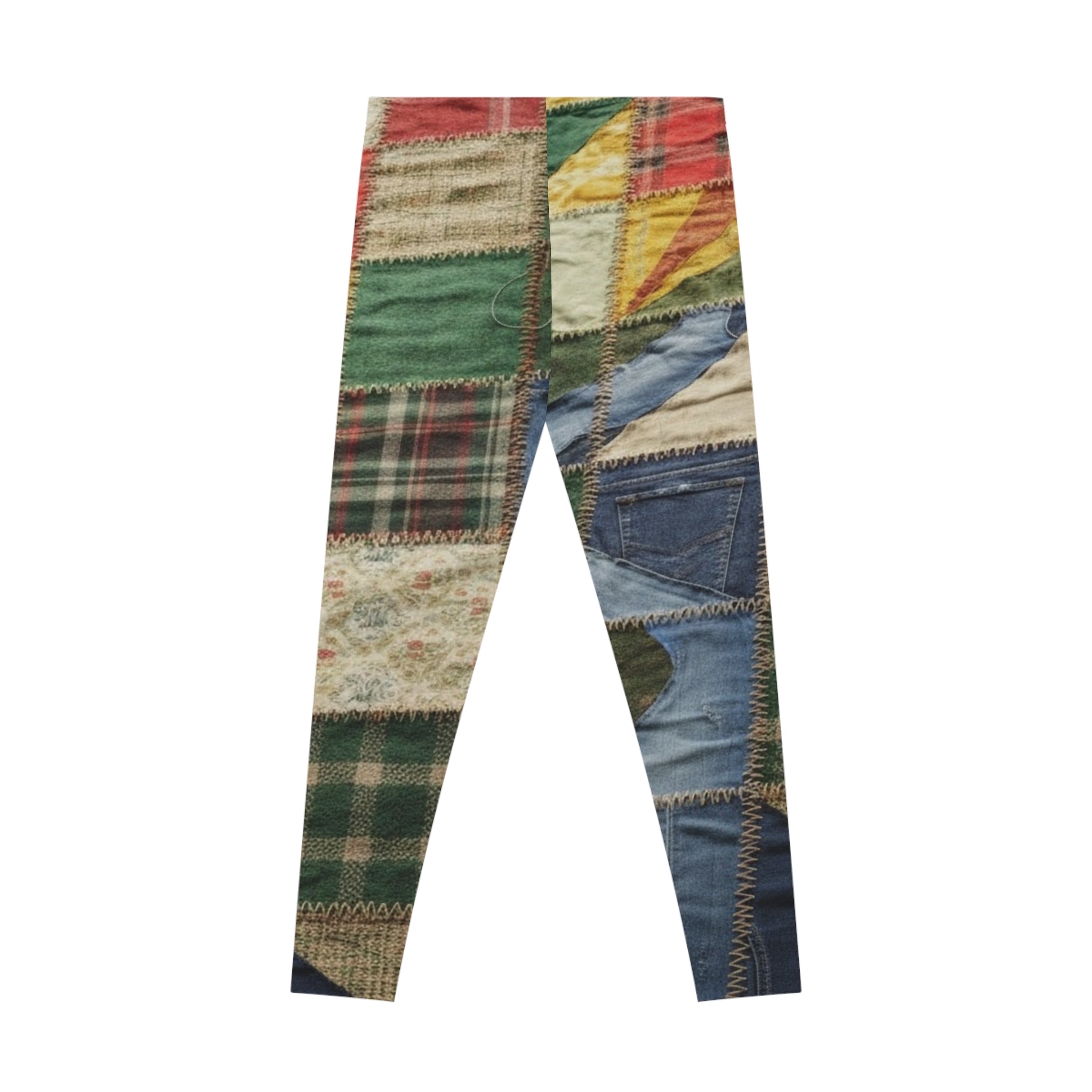 Patchwork Style Leggings