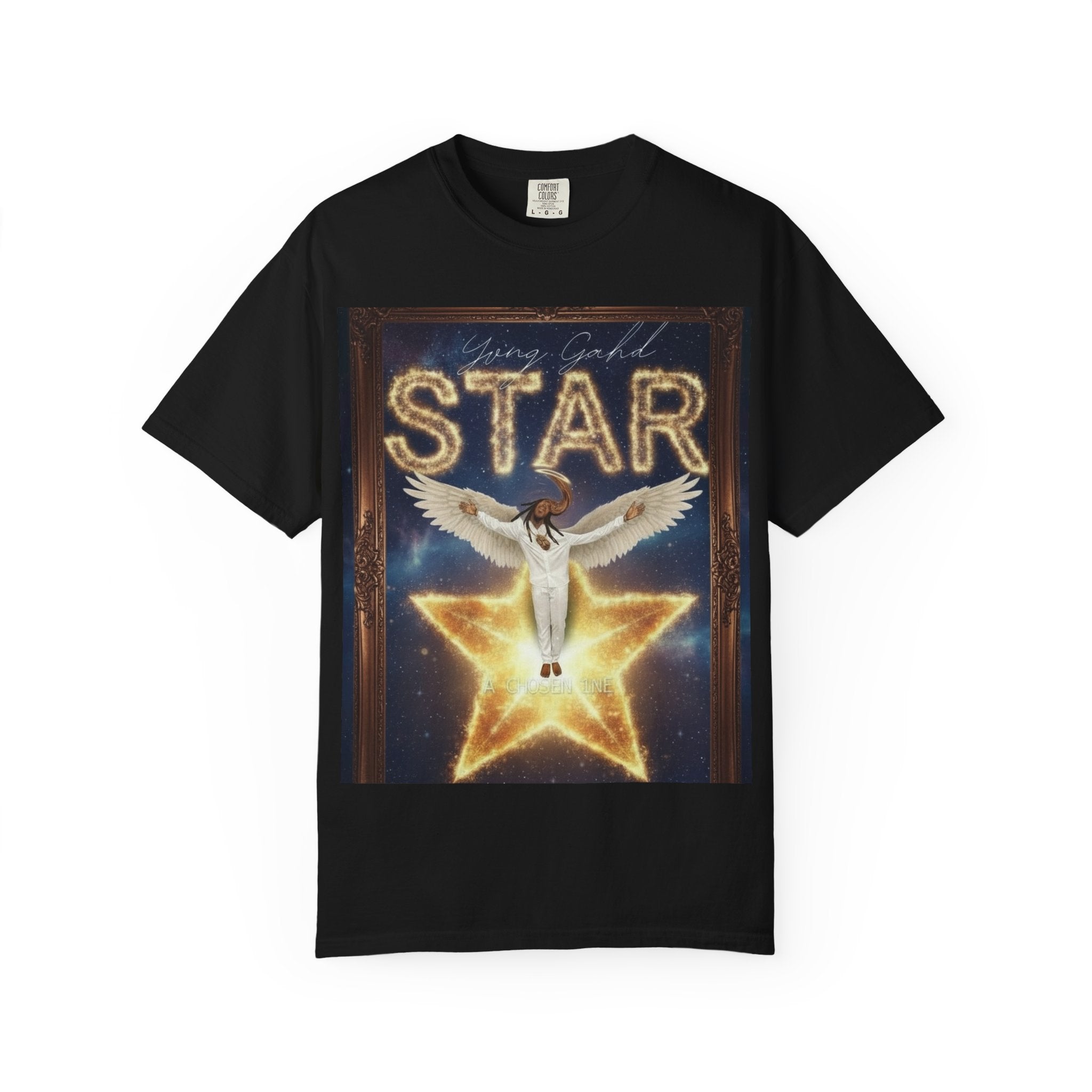 Star Angel Graphic T-Shirt — 'Star' Illustration Tee